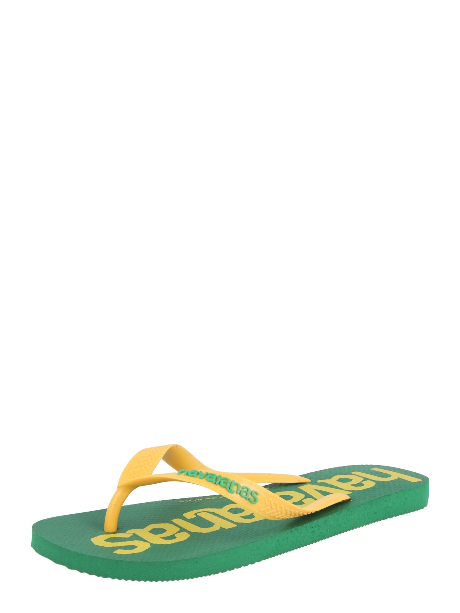 HAVAIANAS Žabky 'TOP LOGOMANIA 2'  žltá / zelená