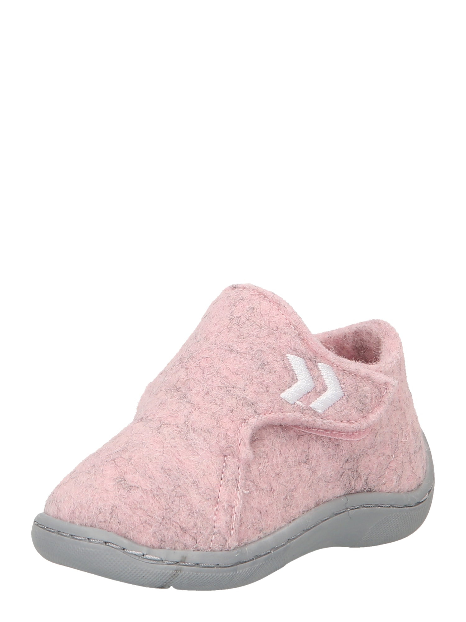 Hummel Обувки за прохождане  сиво / антично розово / бяло