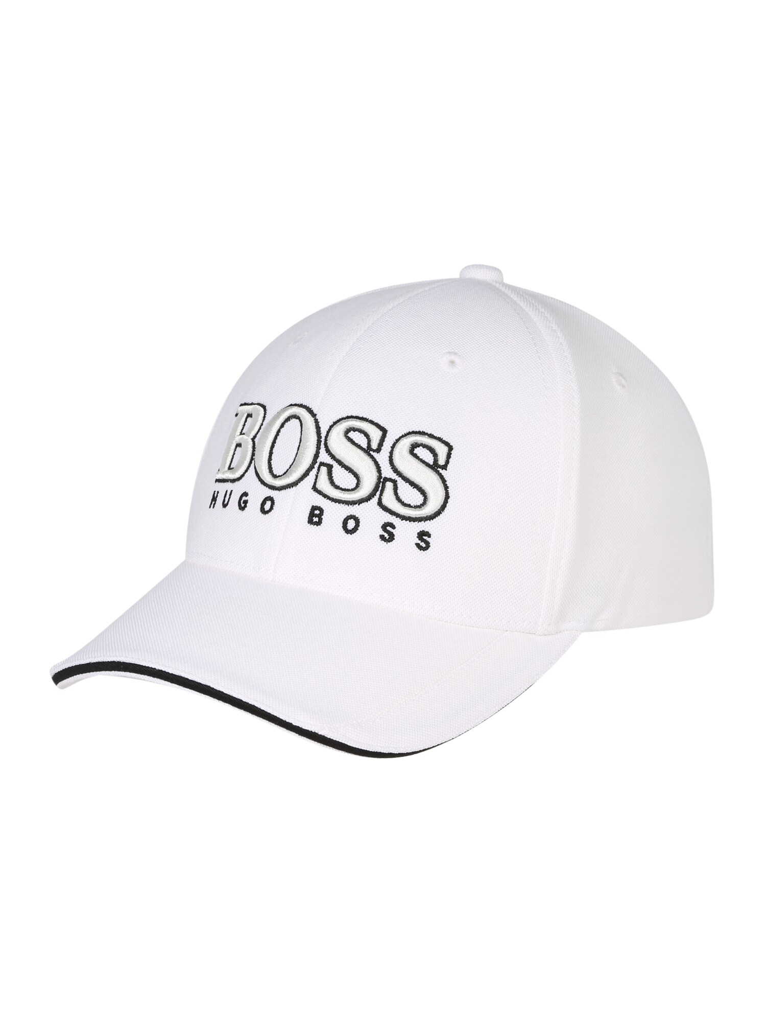BOSS Kepurė  natūrali balta / juoda