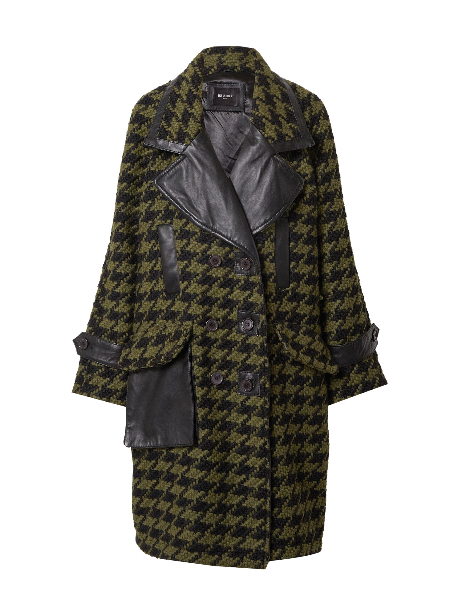 BE EDGY Rudeninis-žieminis paltas 'Erin'  alyvuogių spalva / juoda