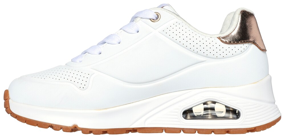 Skechers Kids Sneaker 'UNO GEN1 - SHIMMER AWAY' Mädchen Größe 30 creme / gold