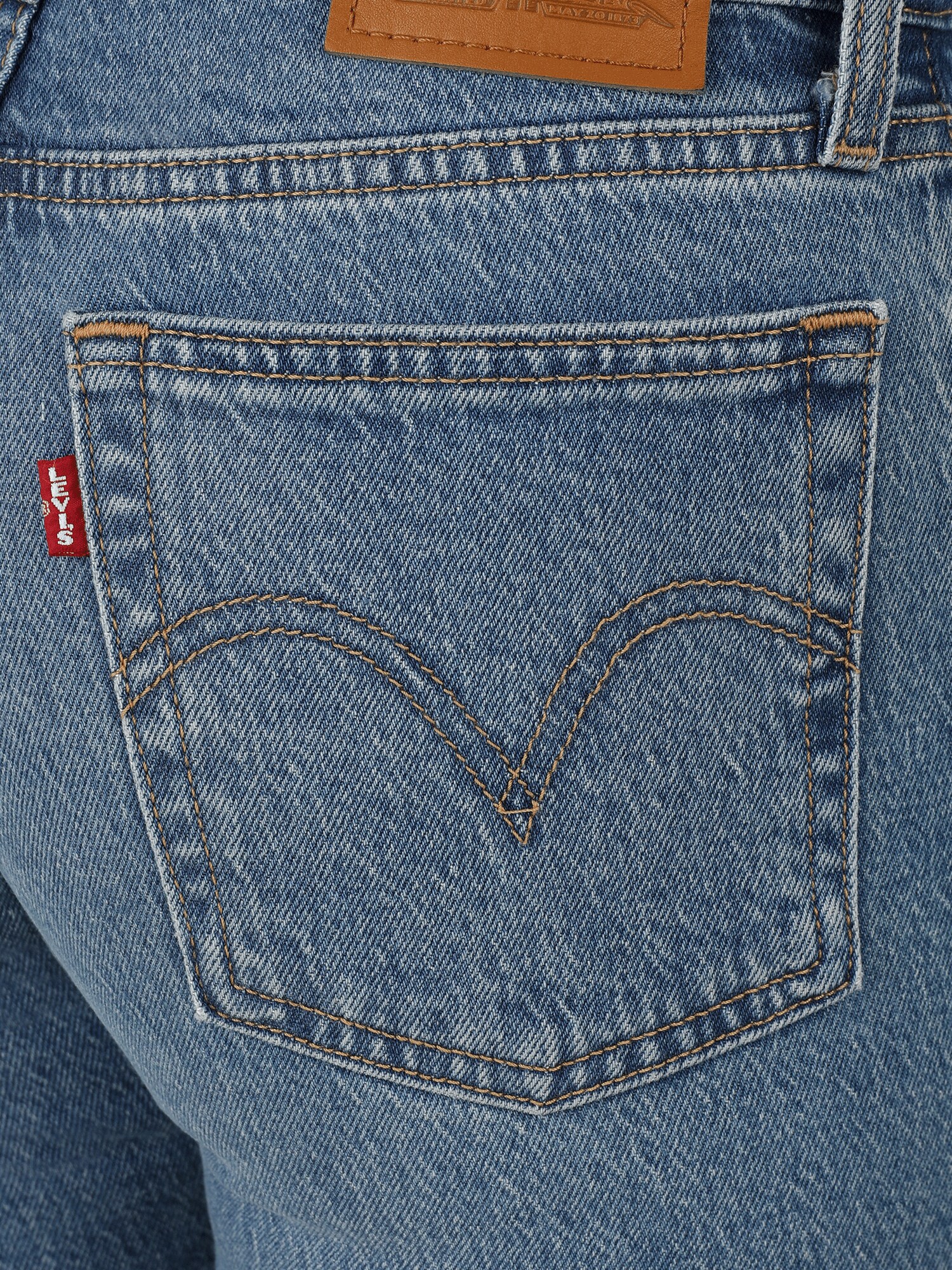 LEVI'S ® Džínsy 'Wedgie Capri' modrá denim (obrázok 3)