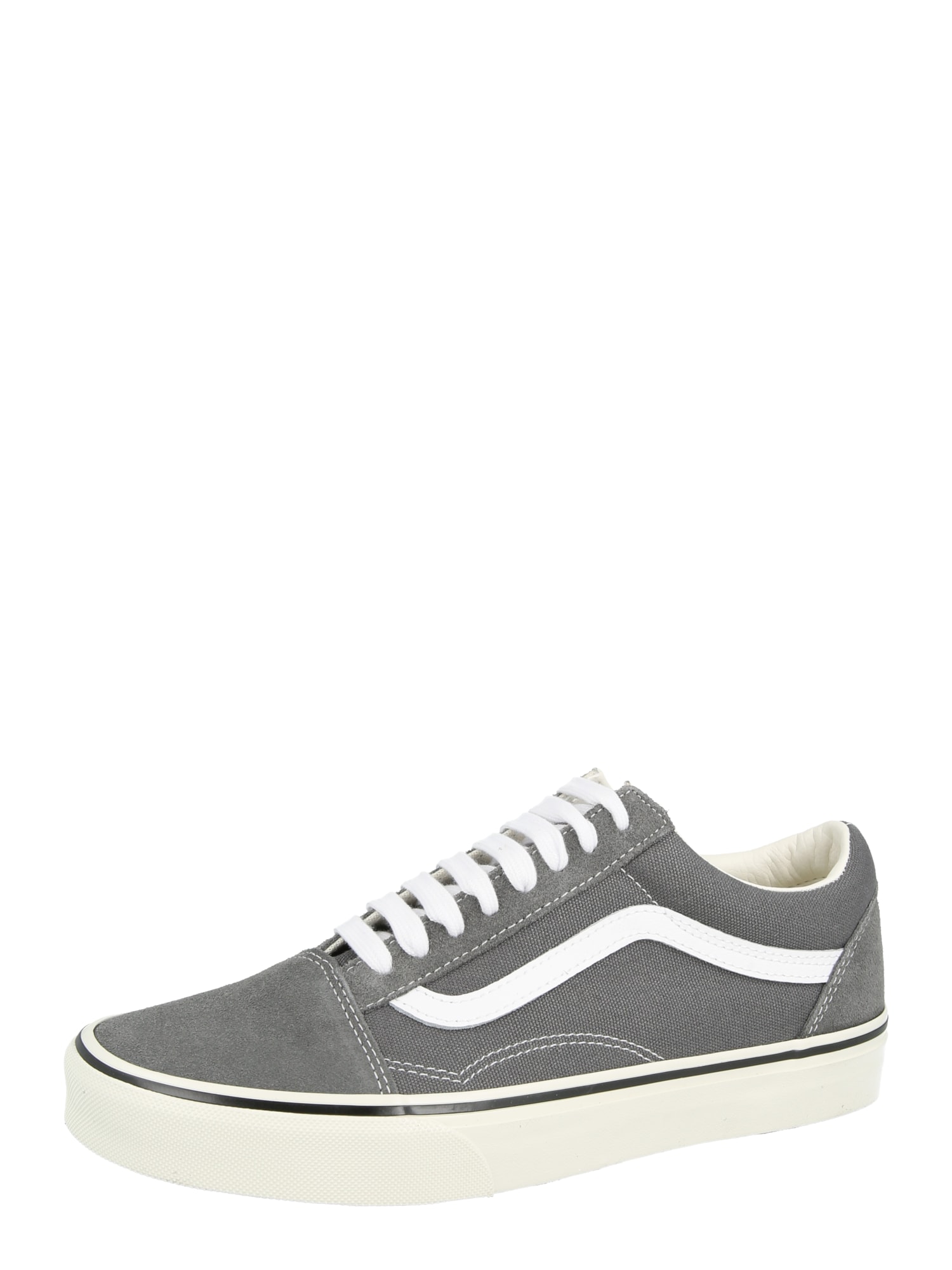VANS Sneaker low Old Skool gri închis / alb