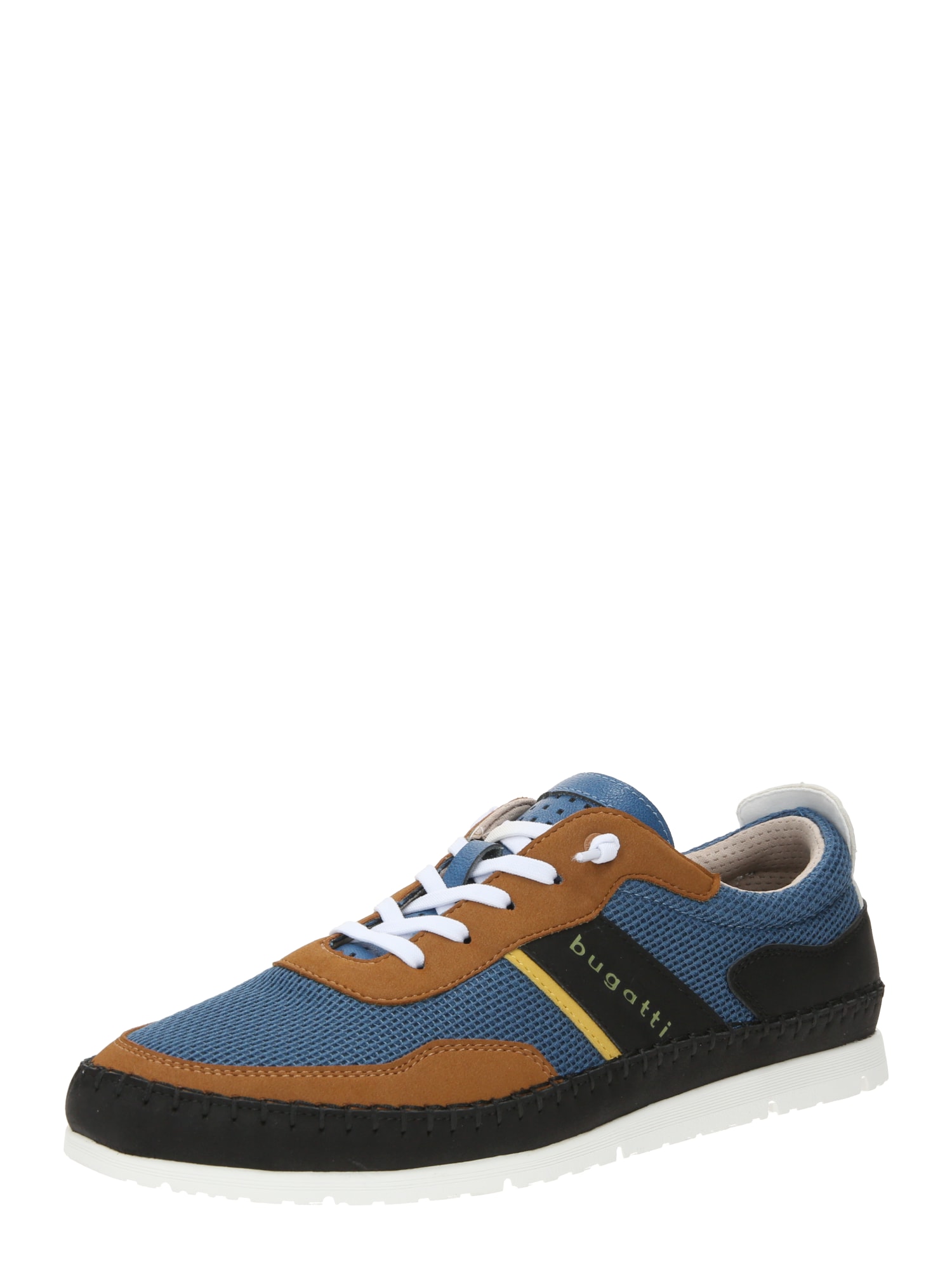 bugatti Sneaker low 'Clipperton'  albastru / maro / negru