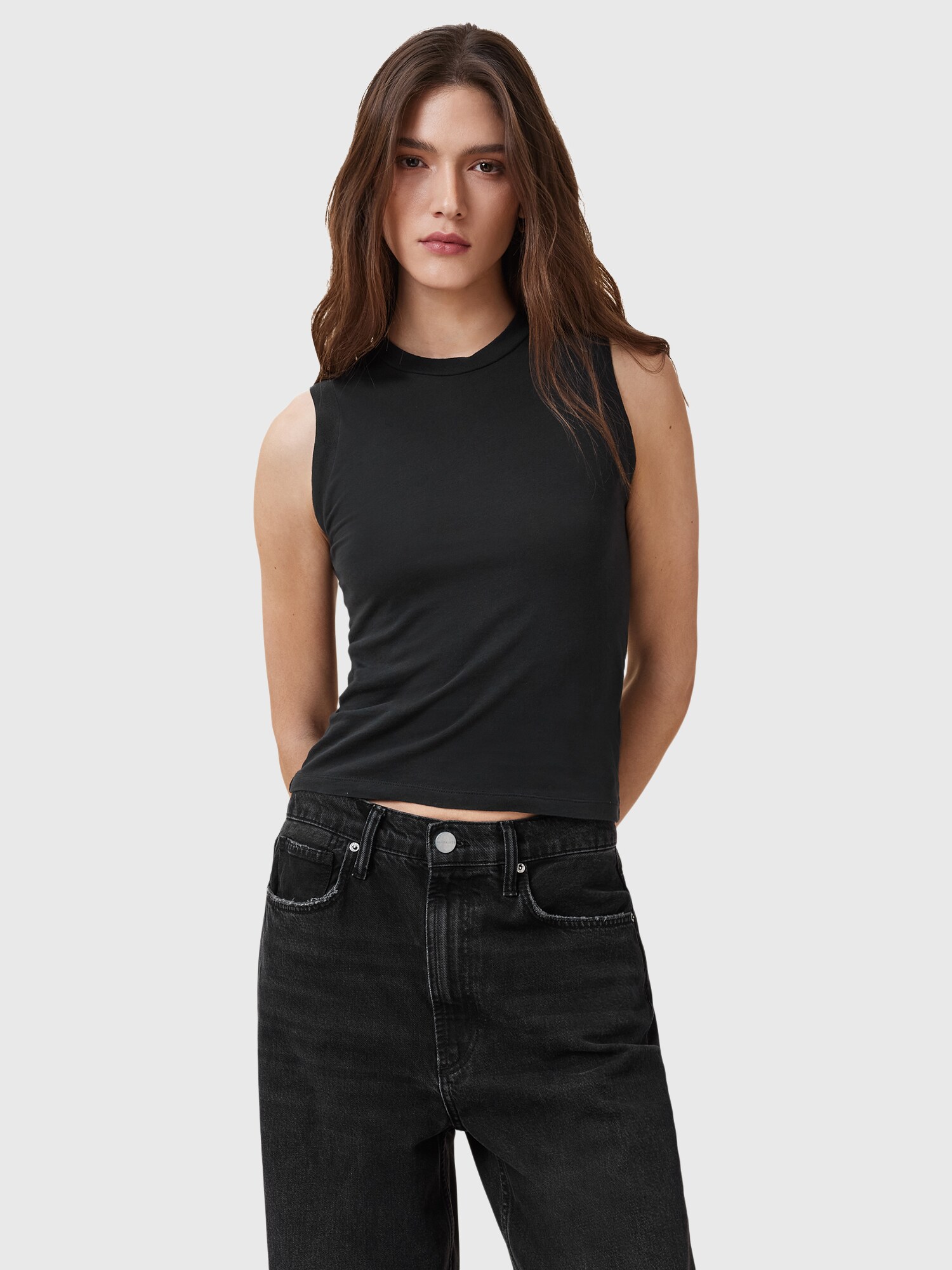 AllSaints Top 'IMOGEN'  fekete termék 2. képe