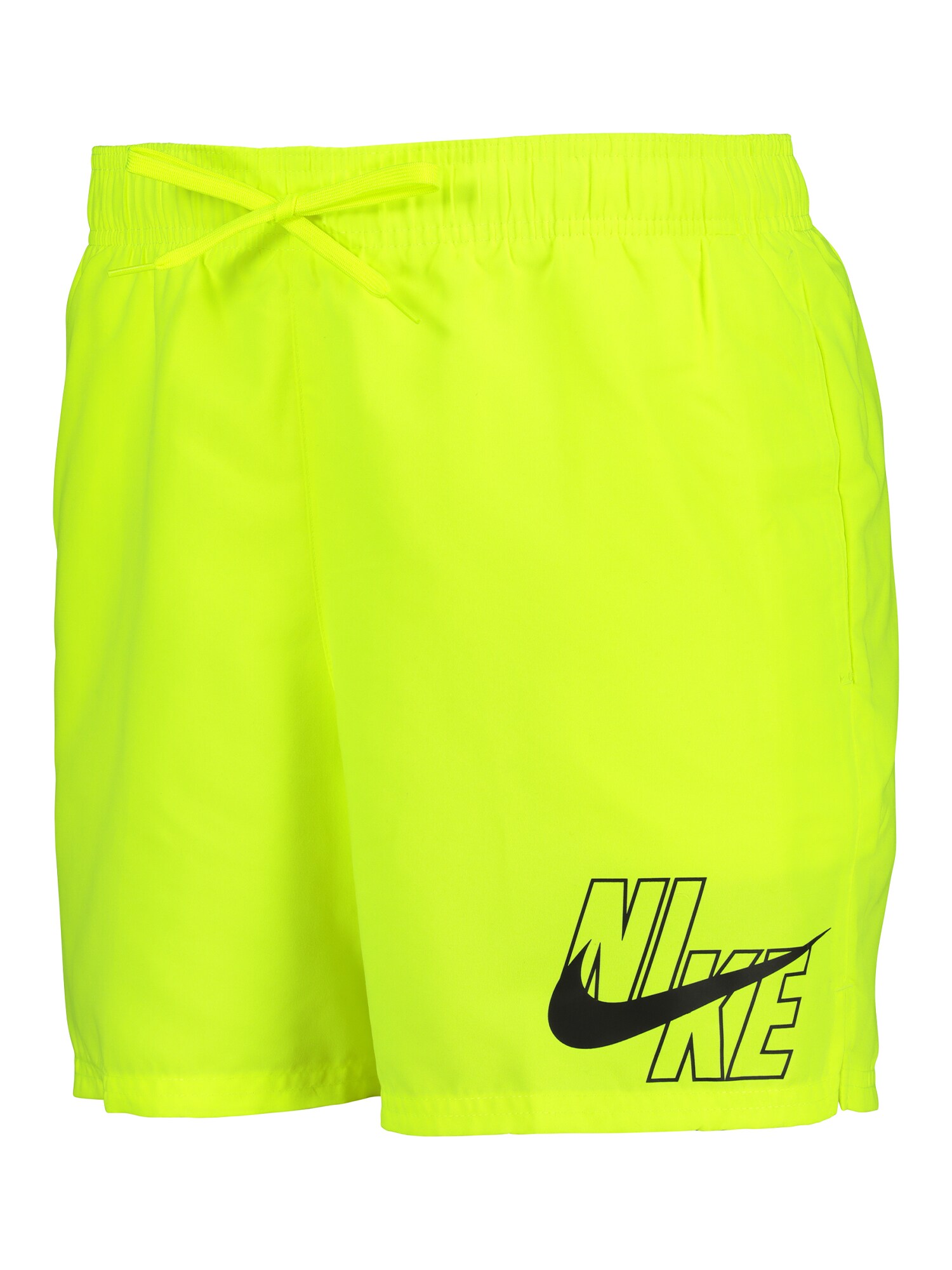 Nike Swim Maudymosi šortai neoninė geltona / juoda