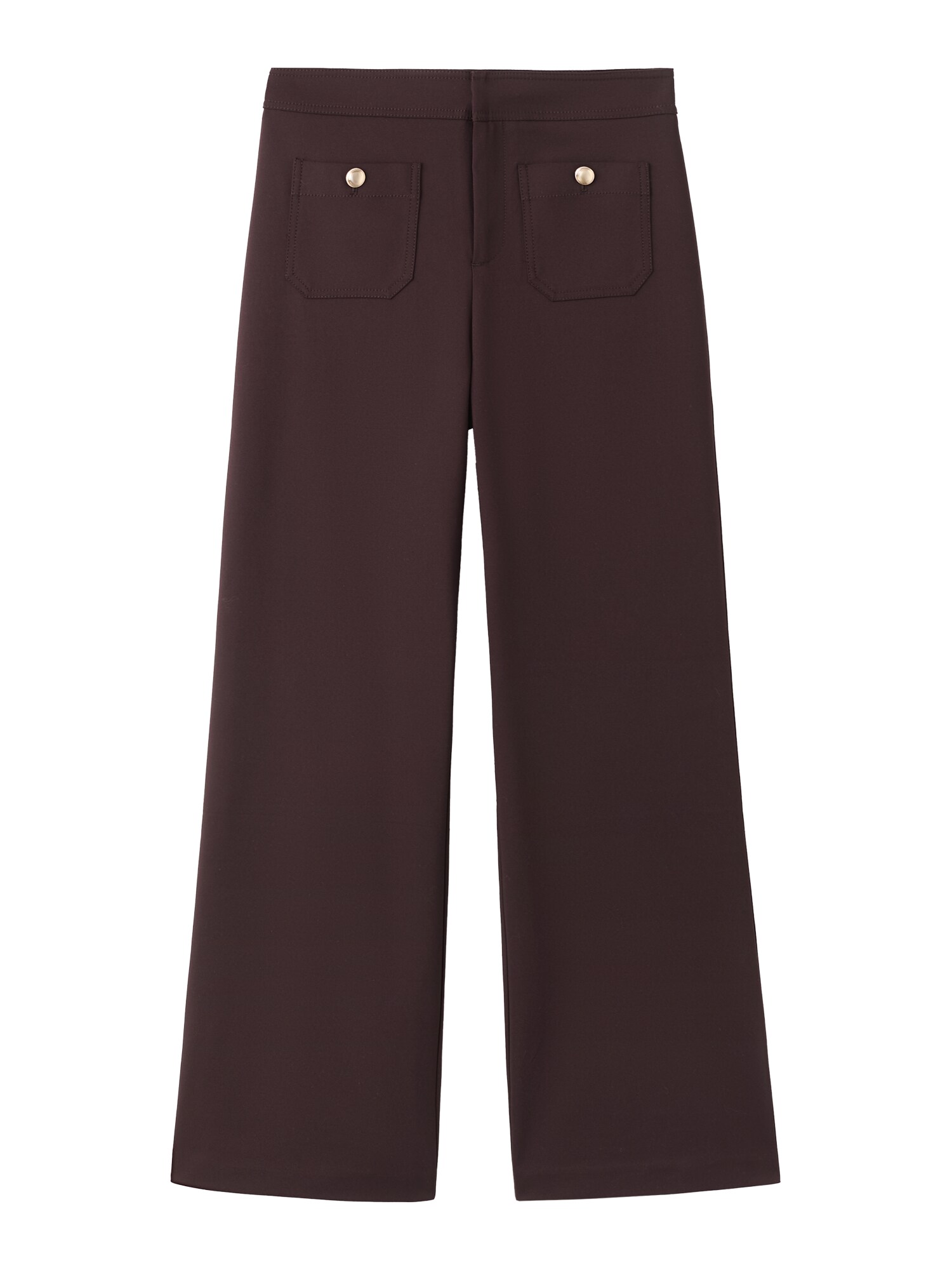 MANGO Pantaloni  roșu vin