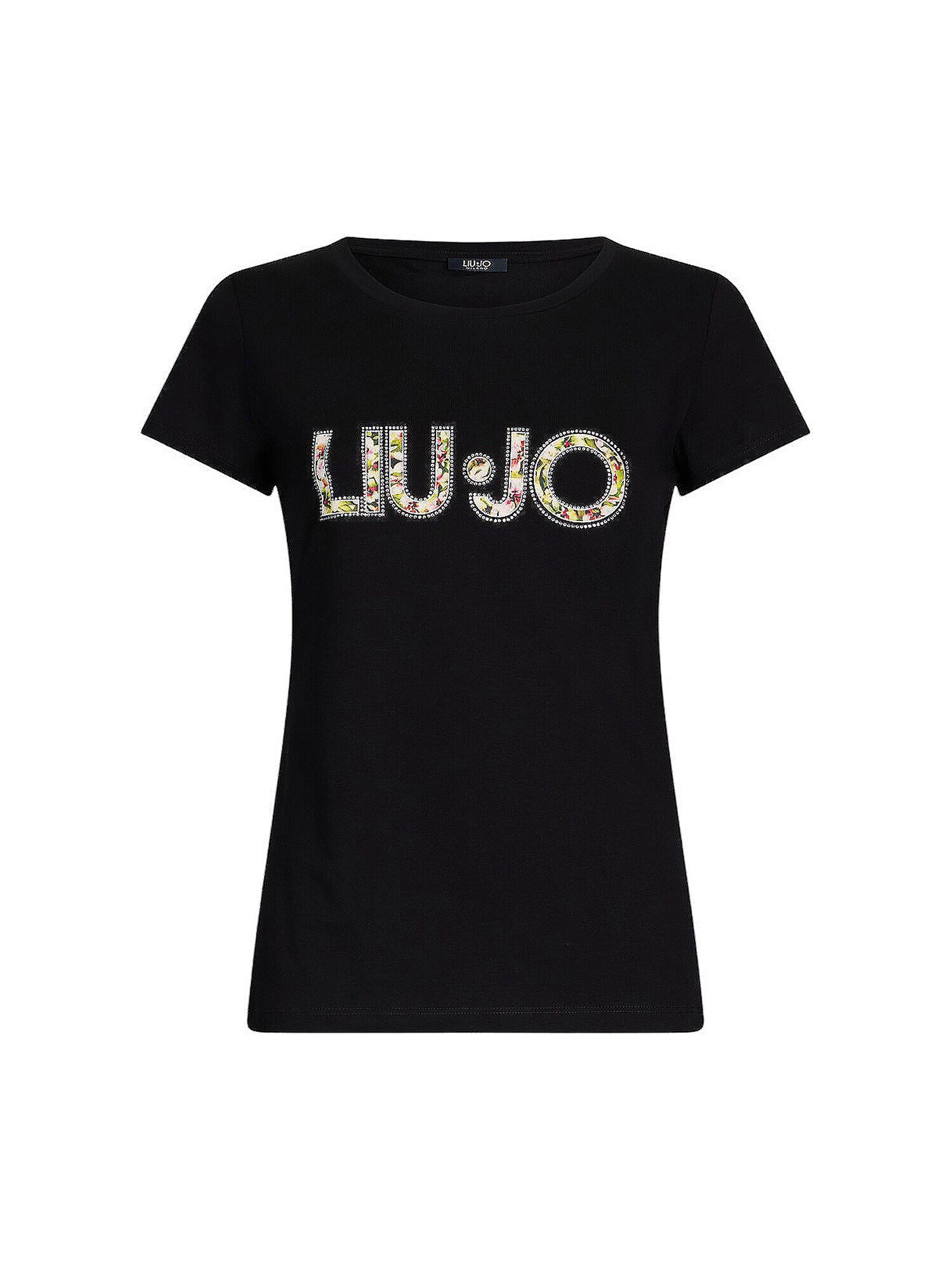 Liu Jo Tricou  verde / roz / negru / alb