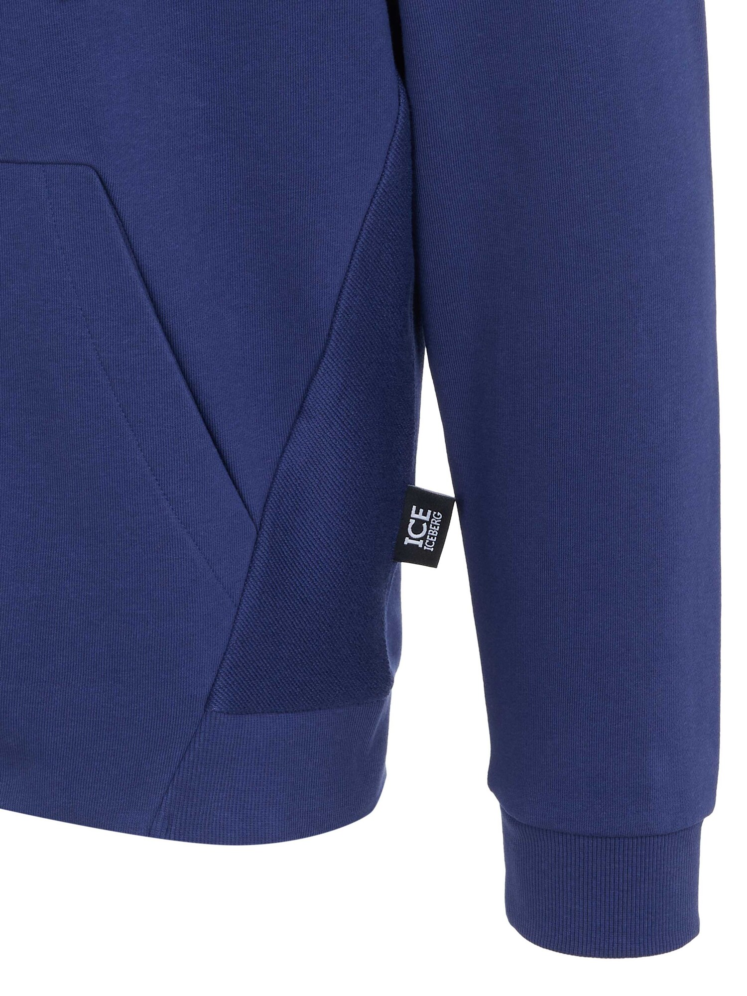 ICEBERG Sudadera con cremallera 'Iceberg Pullover'  azul – imagen 3
