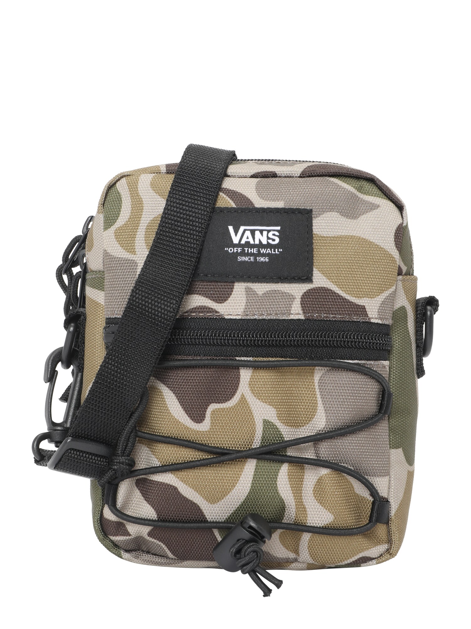 VANS Skuldertaske 'BAIL'  creme / mørkebrun / greige / oliven