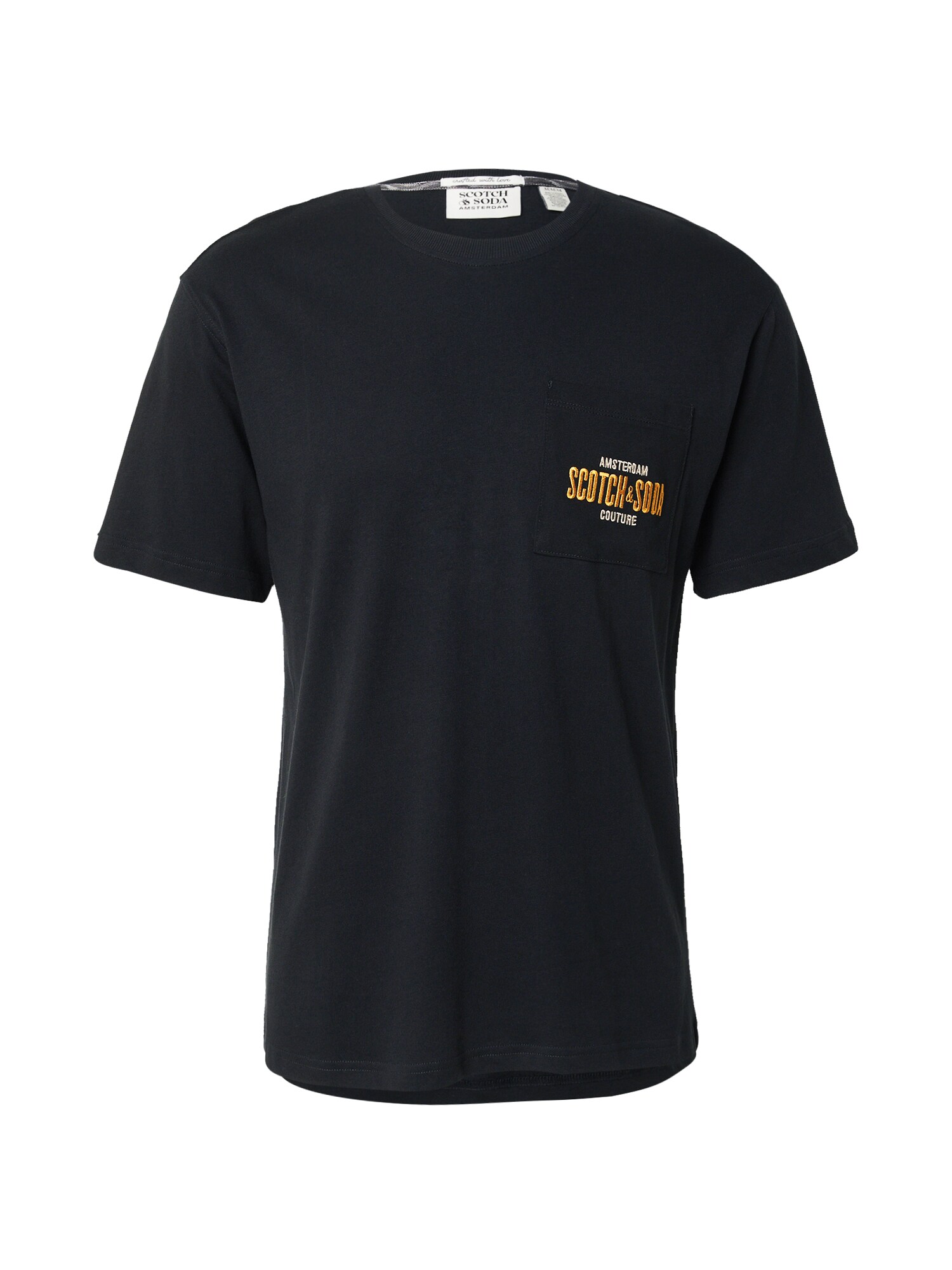 SCOTCH & SODA Tricou  auriu / negru