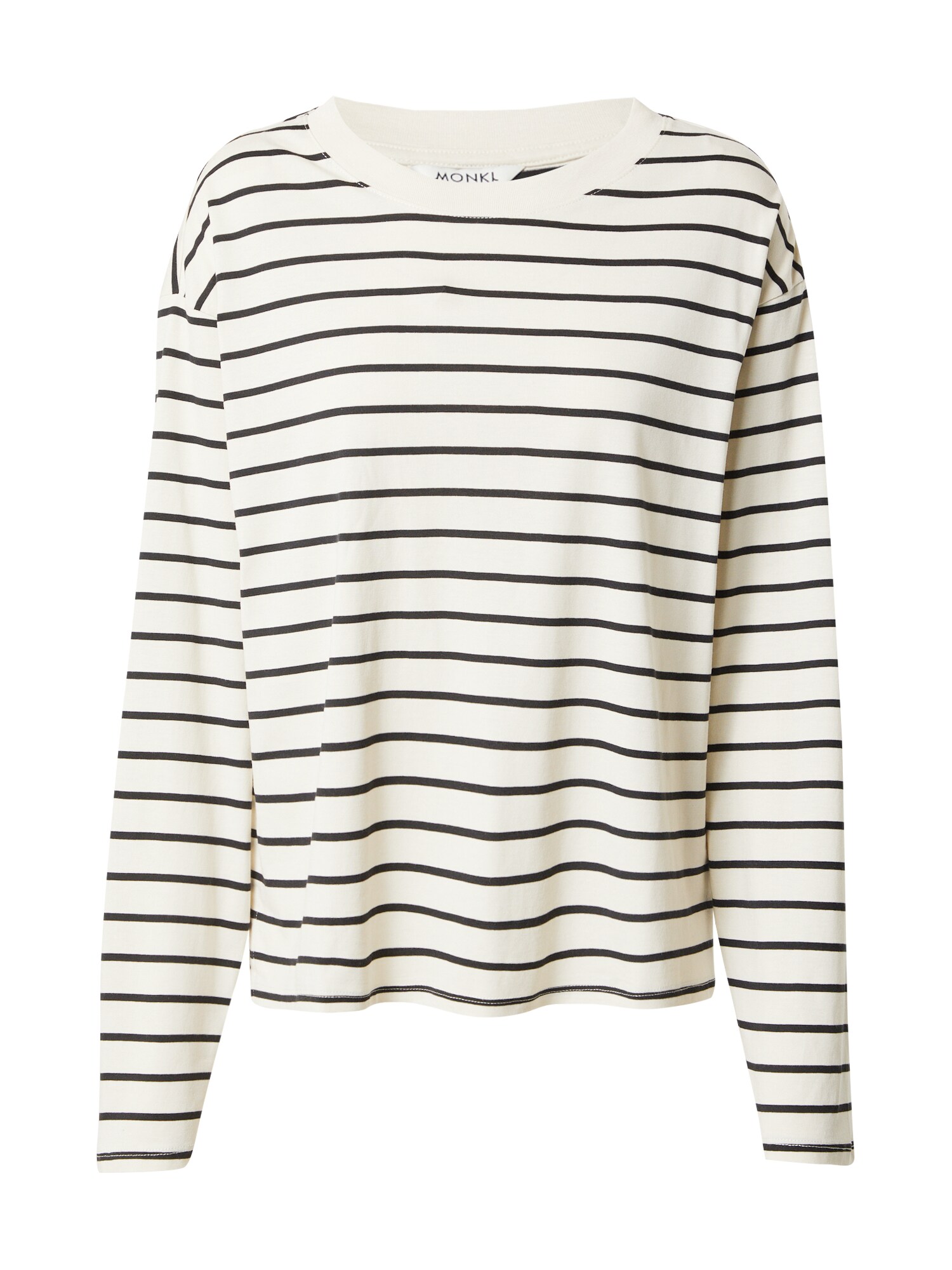 Monki Tricou  negru / alb