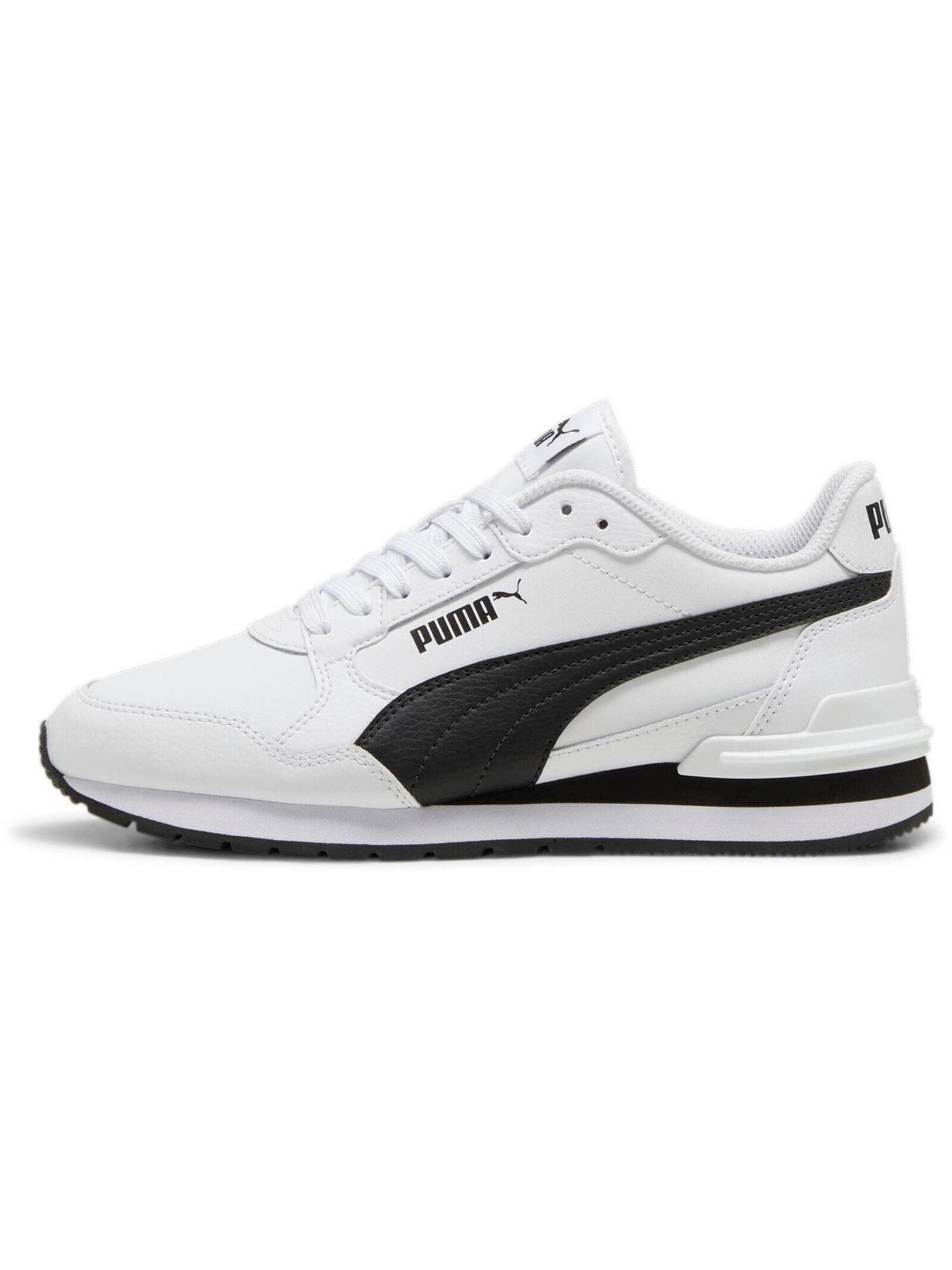 PUMA Zapatillas deportivas bajas 'St Runner V4'  negro / blanco