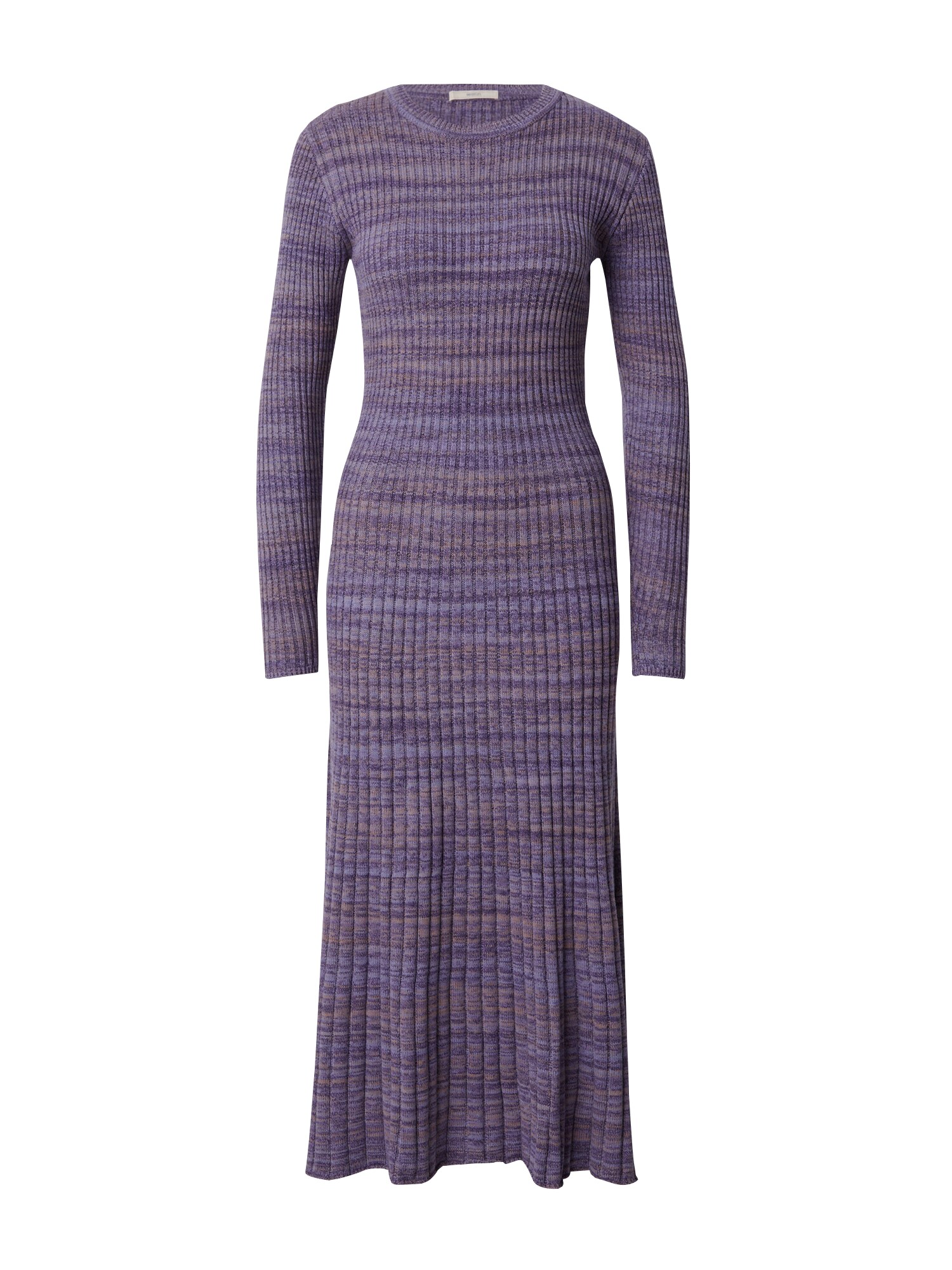 sessun Megzta suknelė 'MANIFI' pastelinė violetinė / tamsiai violetinė / oranžinė
