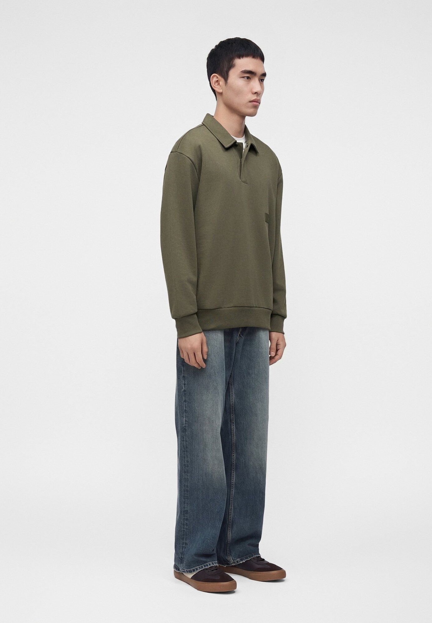 BOSS Sudadera  oliva – imagen 8