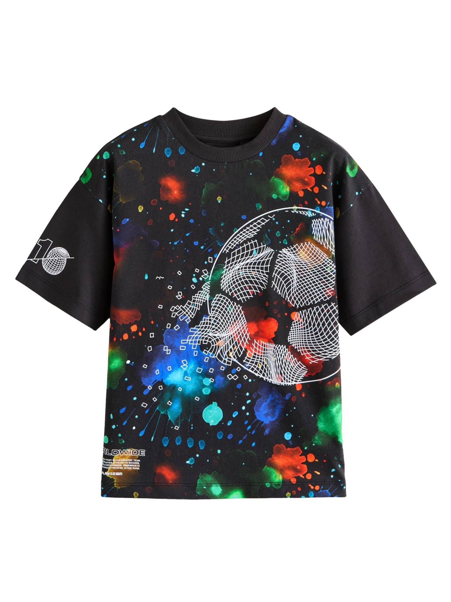 Next Tricou  albastru / roșu / negru / alb