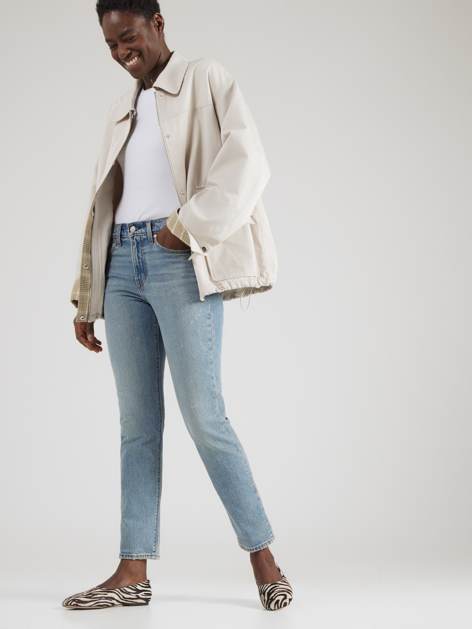 LEVI'S ® Vaquero 'WEDGIE SLIM' azul denim – imagen 3