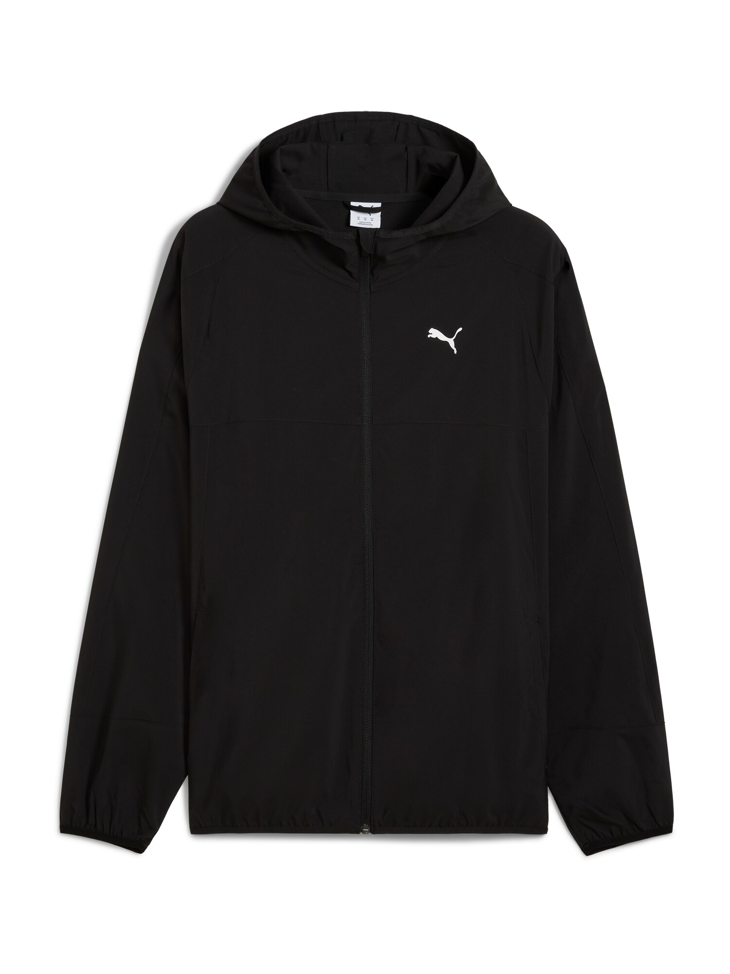 PUMA Jachetă de trening Tad Tech  negru / alb