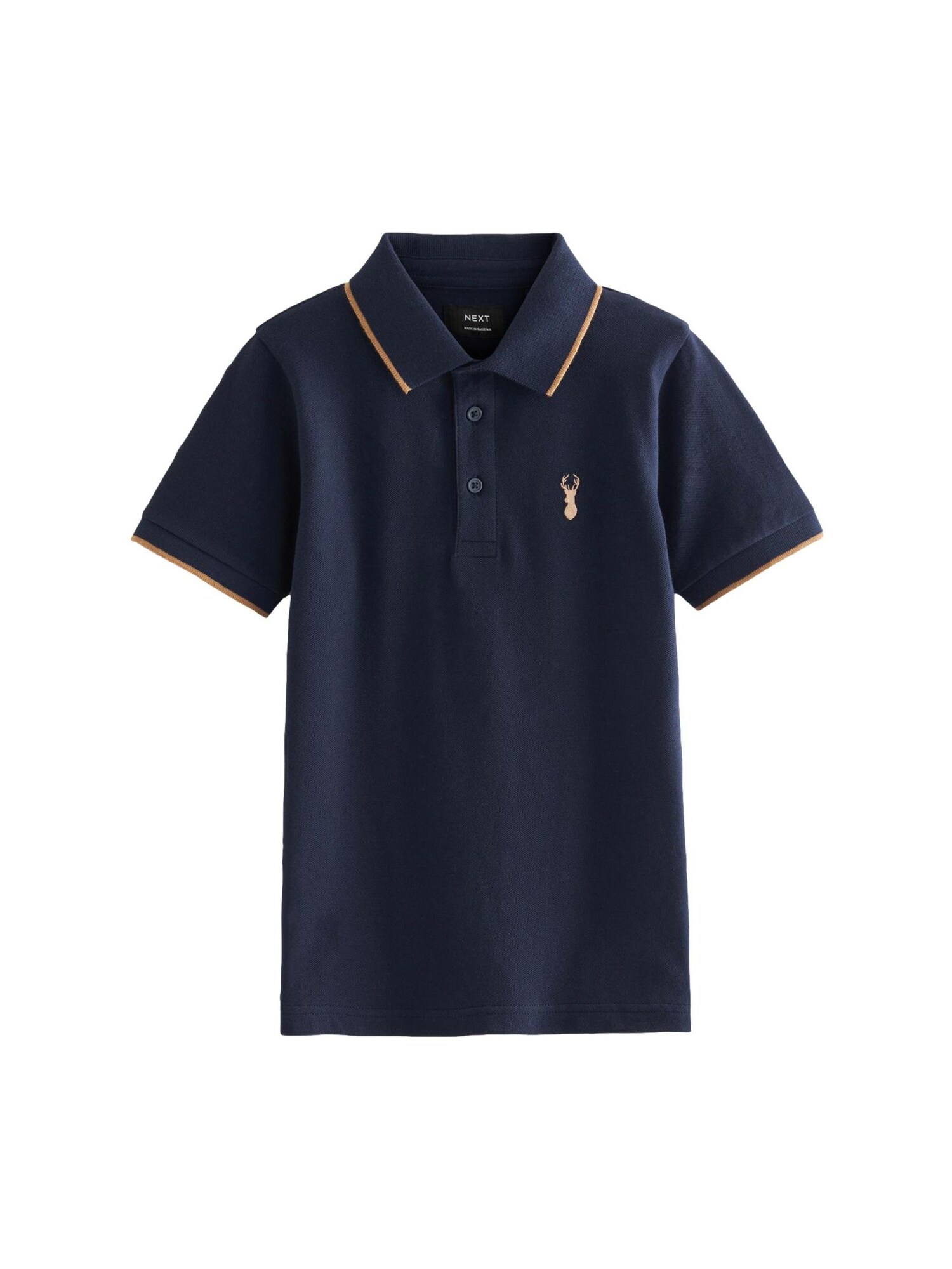 Next Tricou  albastru / portocaliu