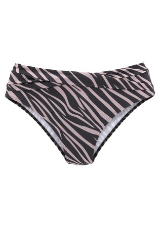 LASCANA, Bikini nadrágok 'Kaa LAS', rózsaszín & fekete