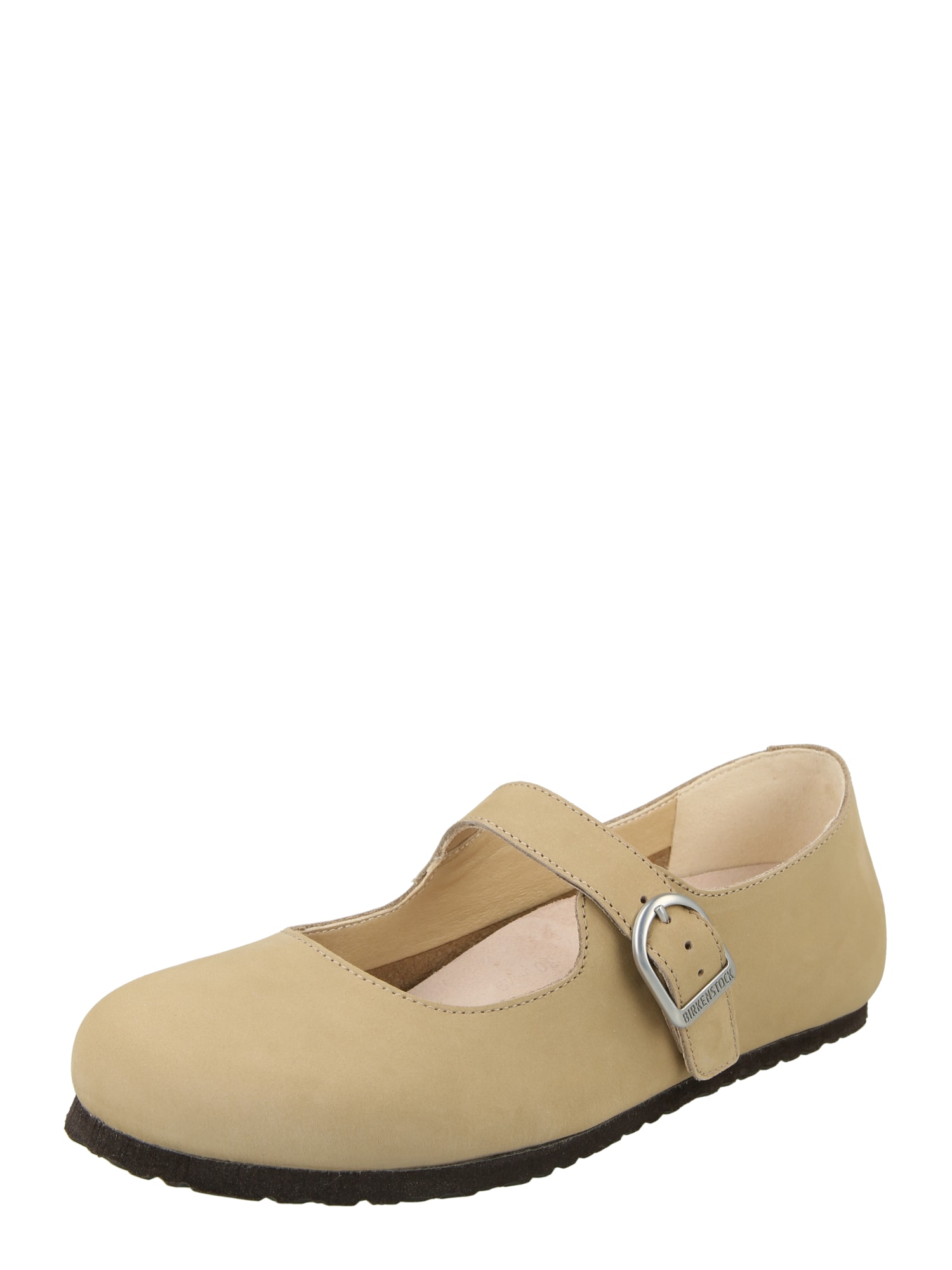 BIRKENSTOCK Balerini cu curea glezna Santa Clarita  bej