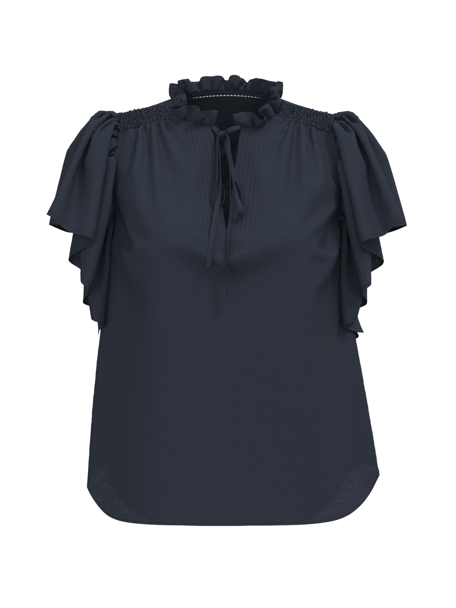 co'couture Bluză 'Hera''  albastru închis