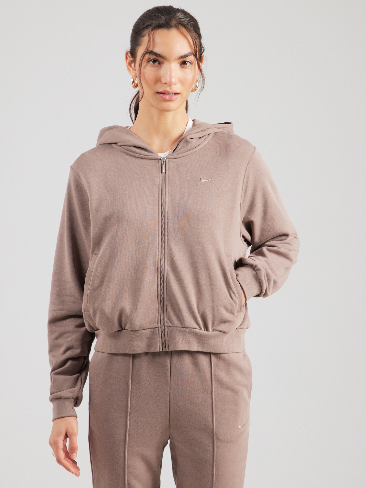 Nike Sportswear Tréning dzseki  cappuccinobarna termék 2. képe