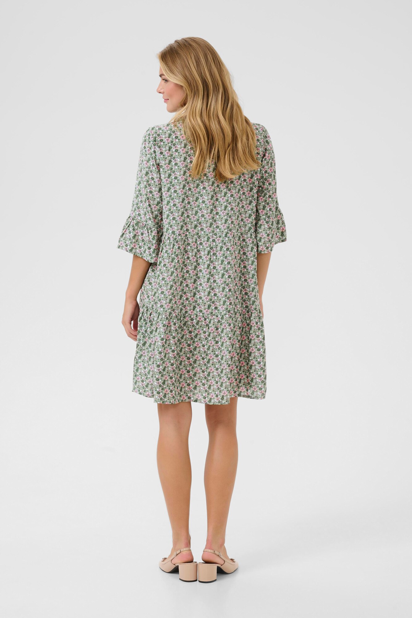 Thumbnail - Cream Kleid Emmiy