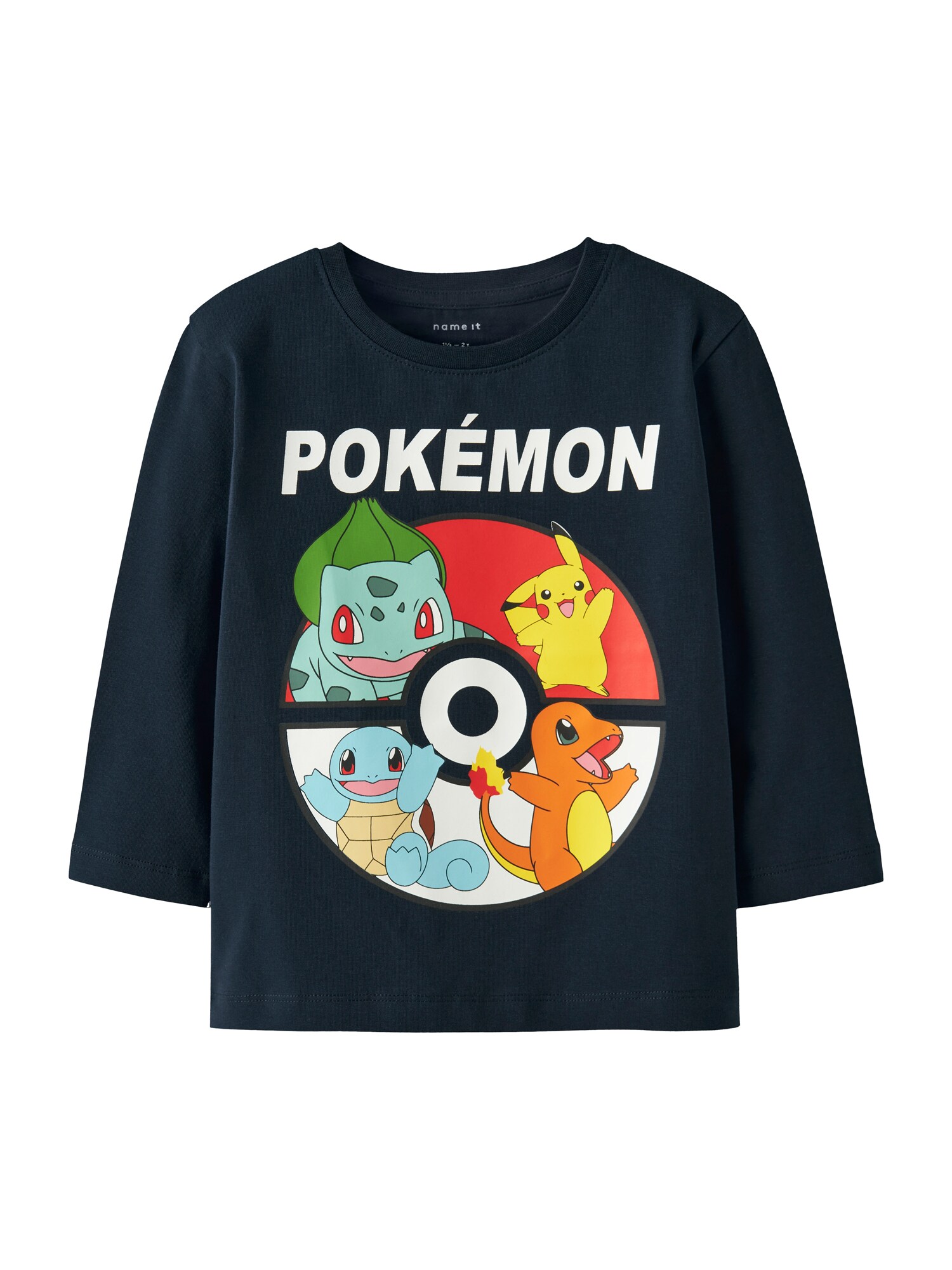 NAME IT Tricou  bleumarin / albastru deschis / portocaliu / roșu