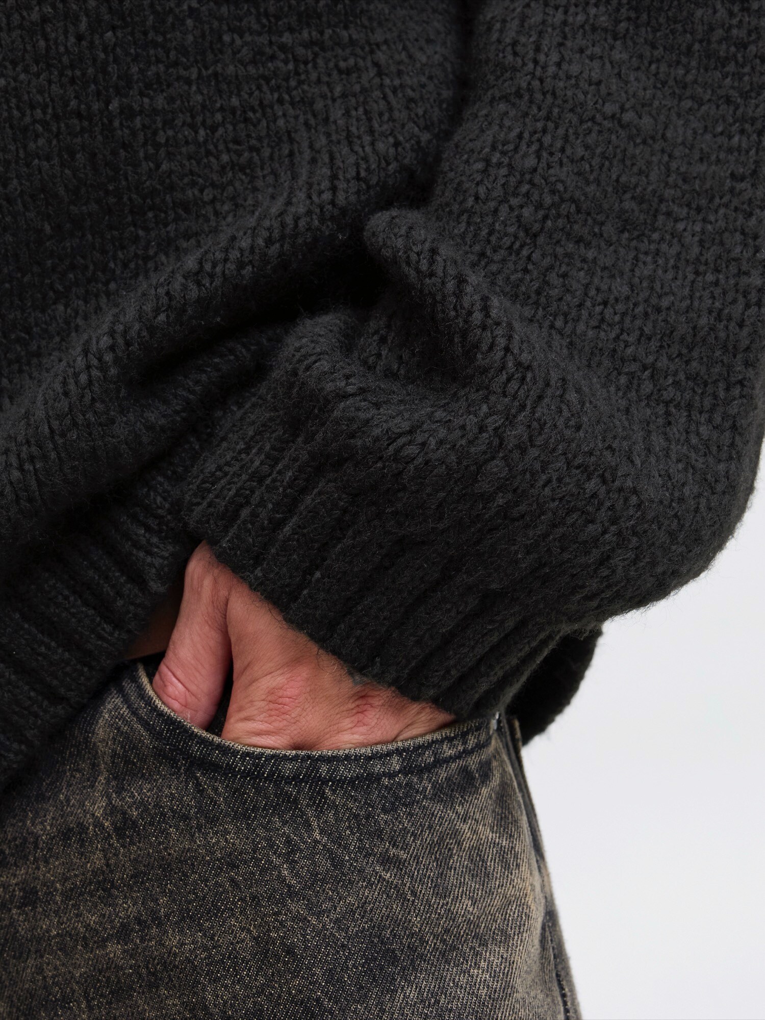 JACK & JONES Sveter 'JCOKIDD'  čierna (obrázok 6)
