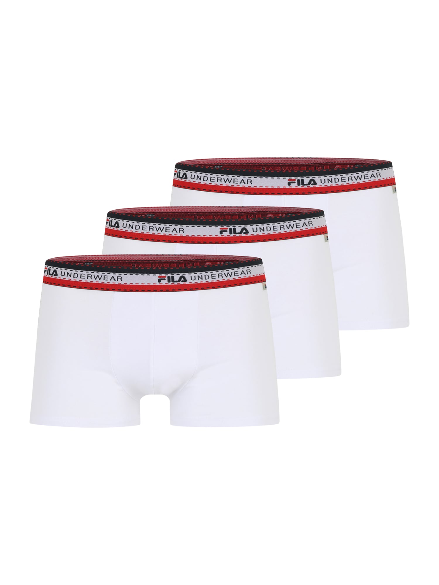 FILA Boxeri  roșu / negru / alb