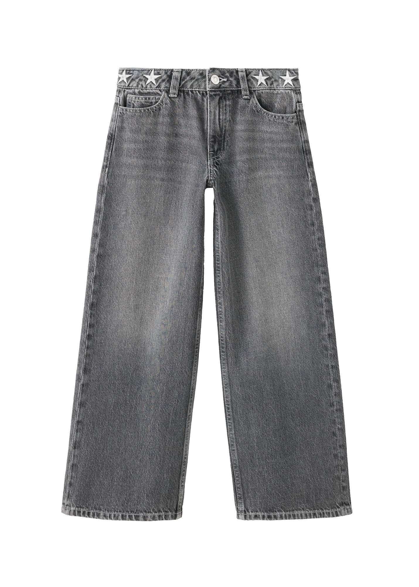 MANGO KIDS Jeans gri denim