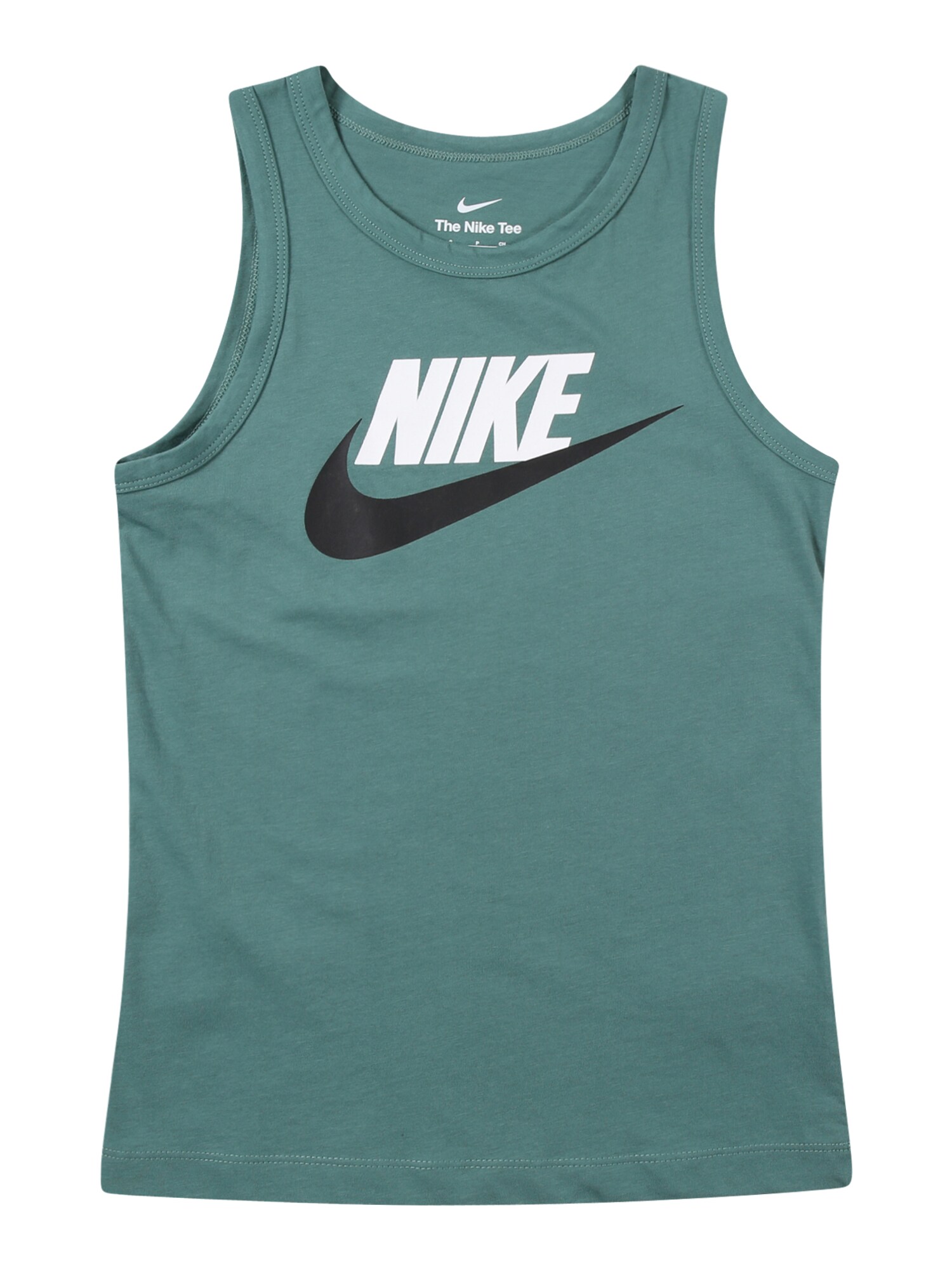 Nike Sportswear Póló 'ESSNTL HBR'  smaragd / fekete / fehér