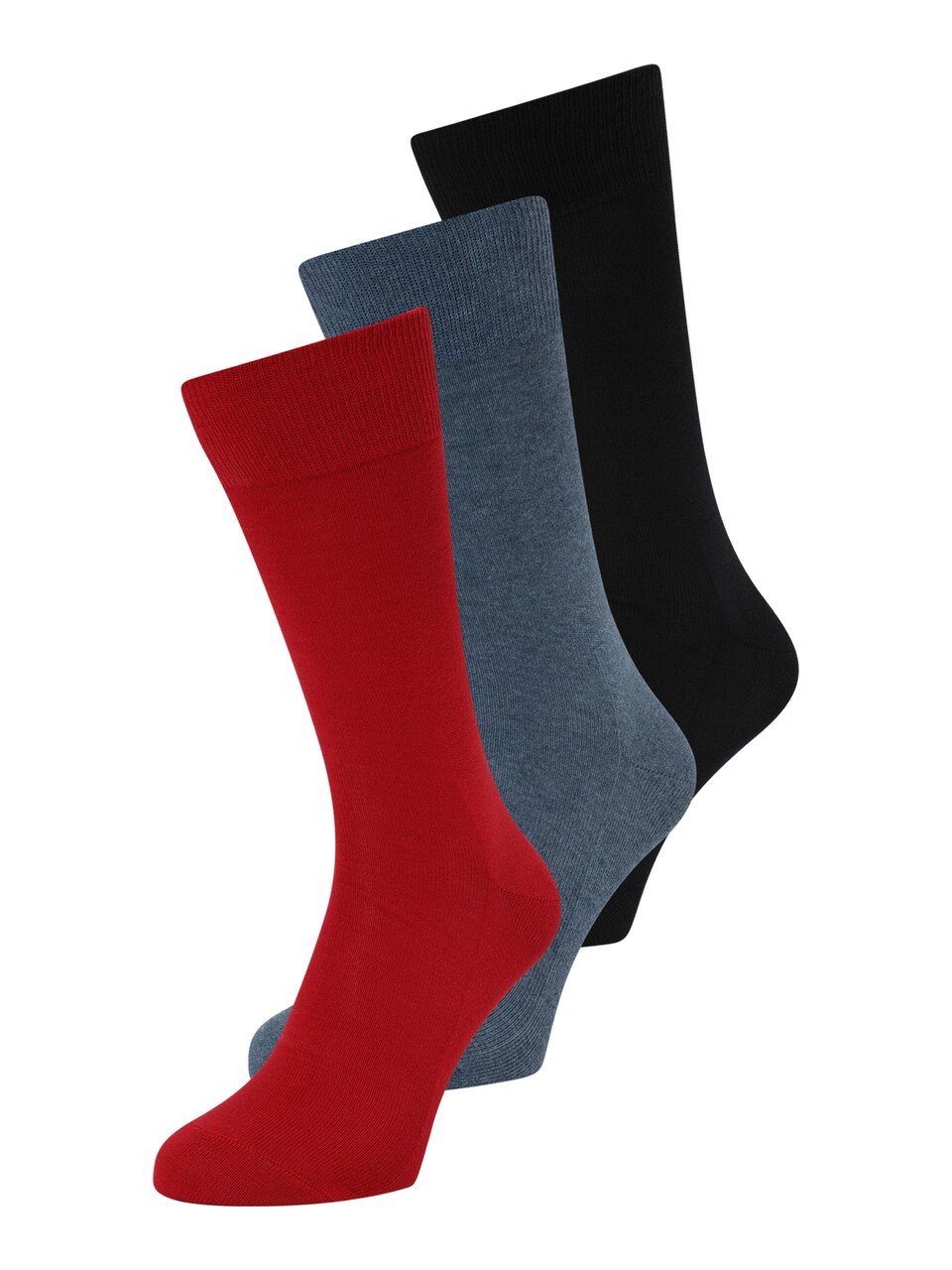 Sockor duvblå / röd