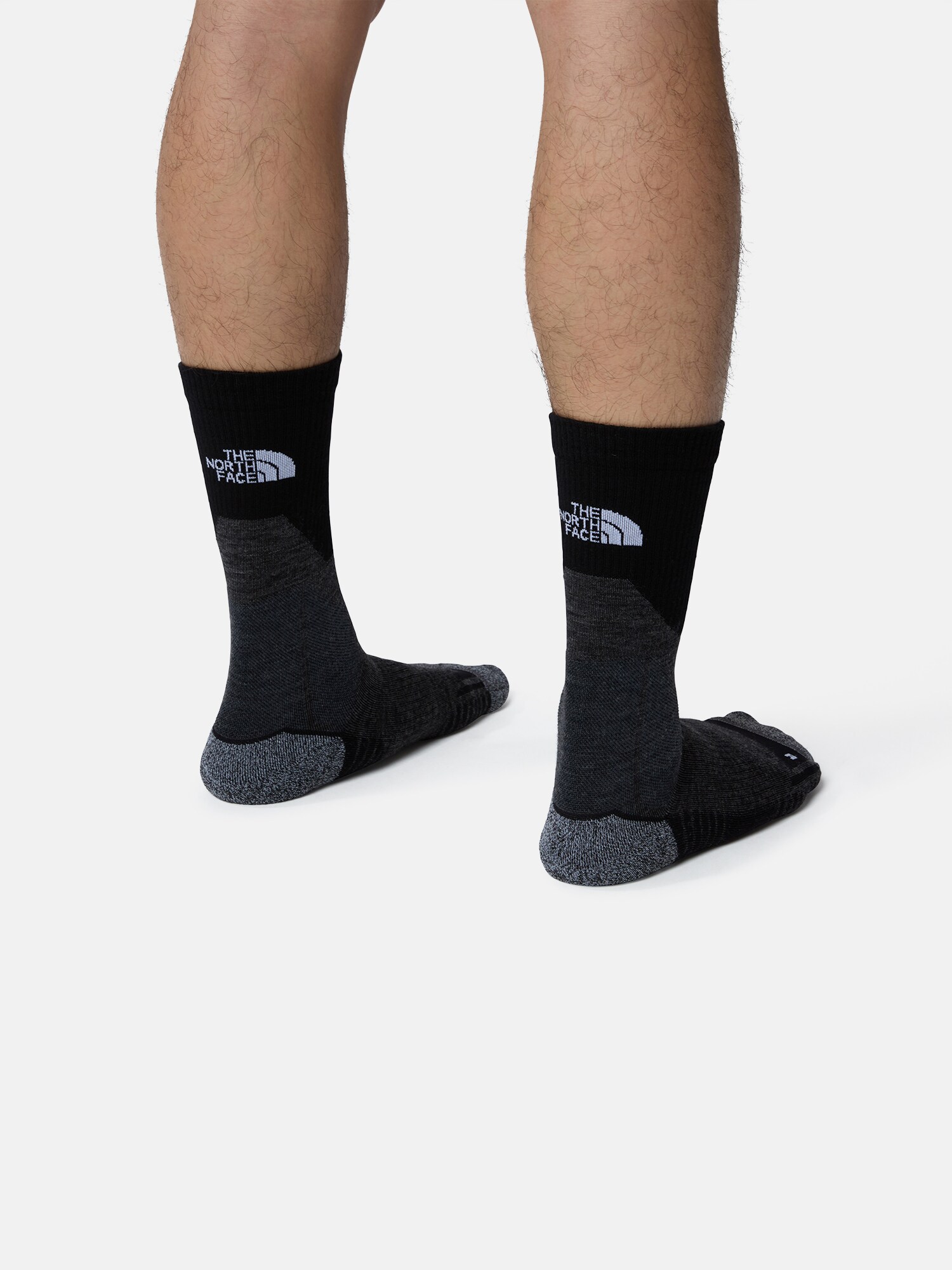 THE NORTH FACE Sportzoknik  sötétszürke / fekete / fehér termék 2. képe