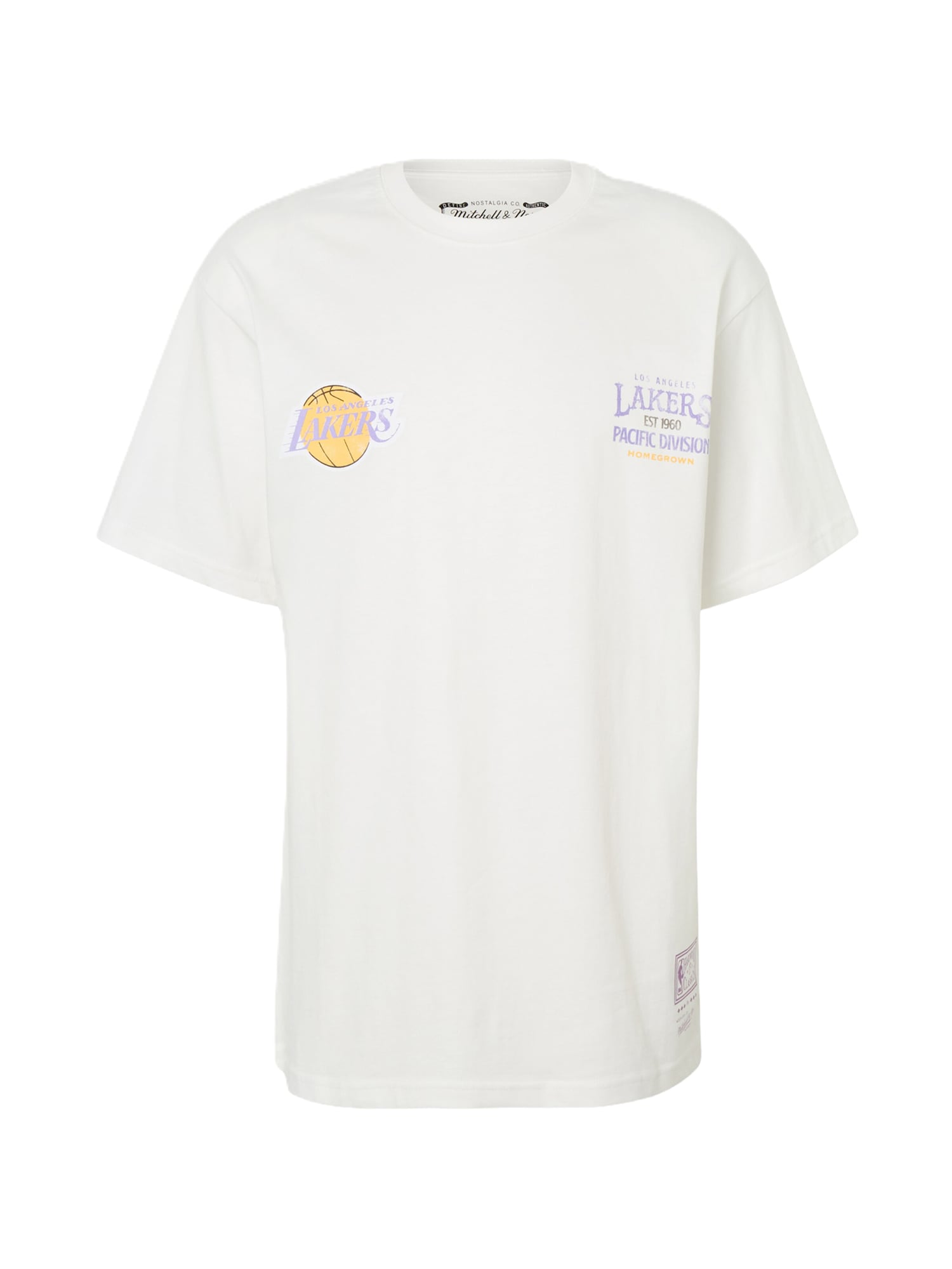 Mitchell & Ness Tricou NBA FULL COURT LAKERS verde / mov liliachiu / portocaliu / alb