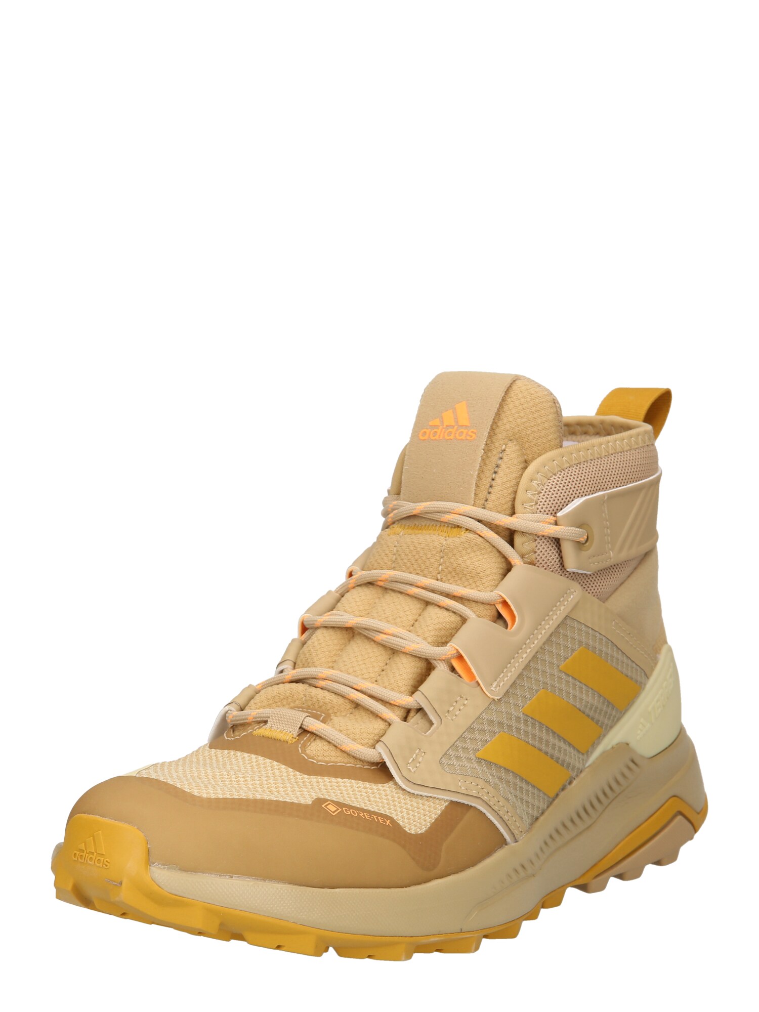 adidas Terrex Auliniai batai tamsi smėlio / persikų spalva / pastelinė geltona