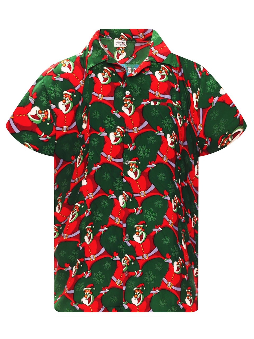 Skjorta 'Christmas Laughing Santa'