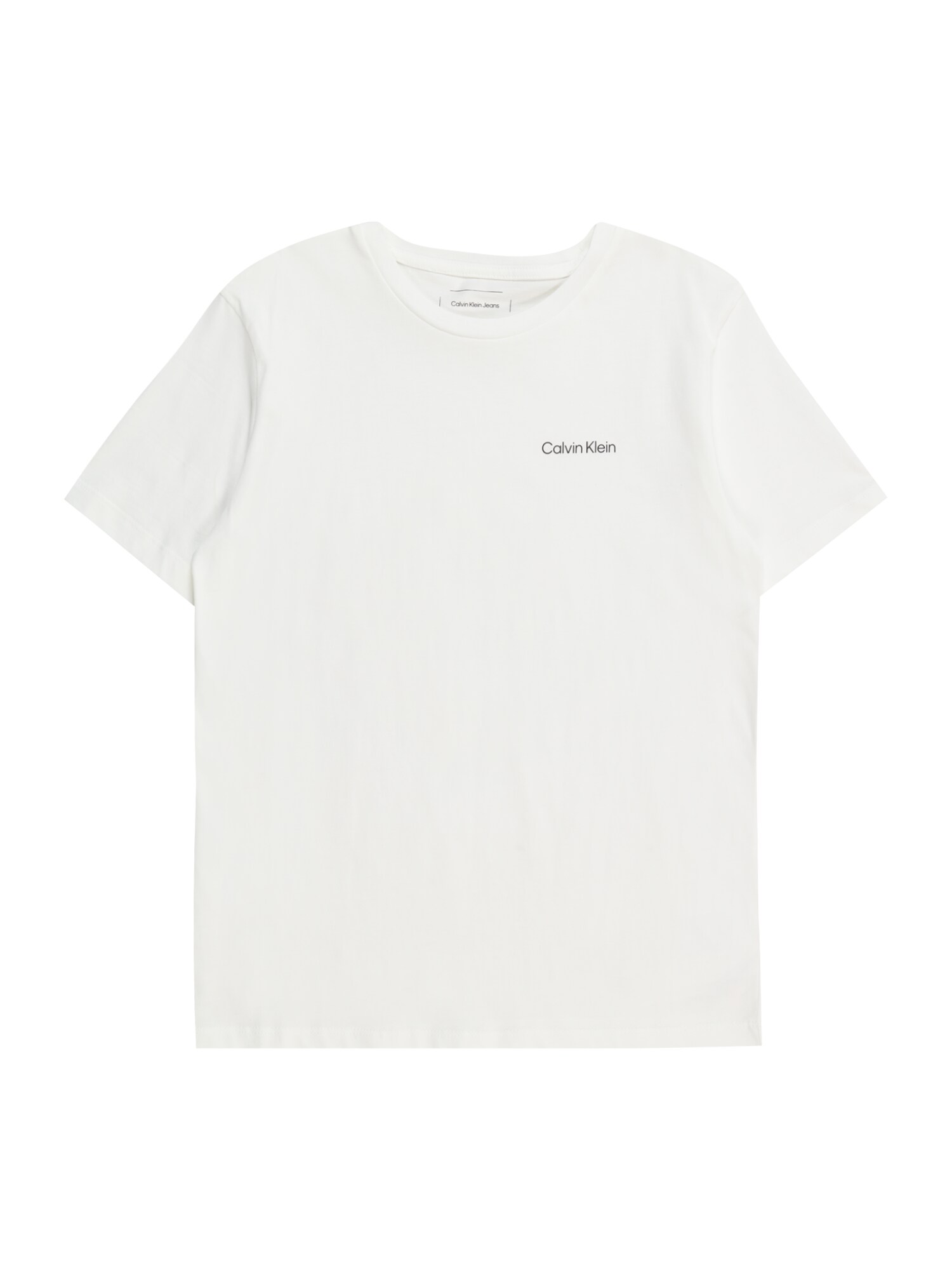 Calvin Klein Jeans Tricou  negru / alb