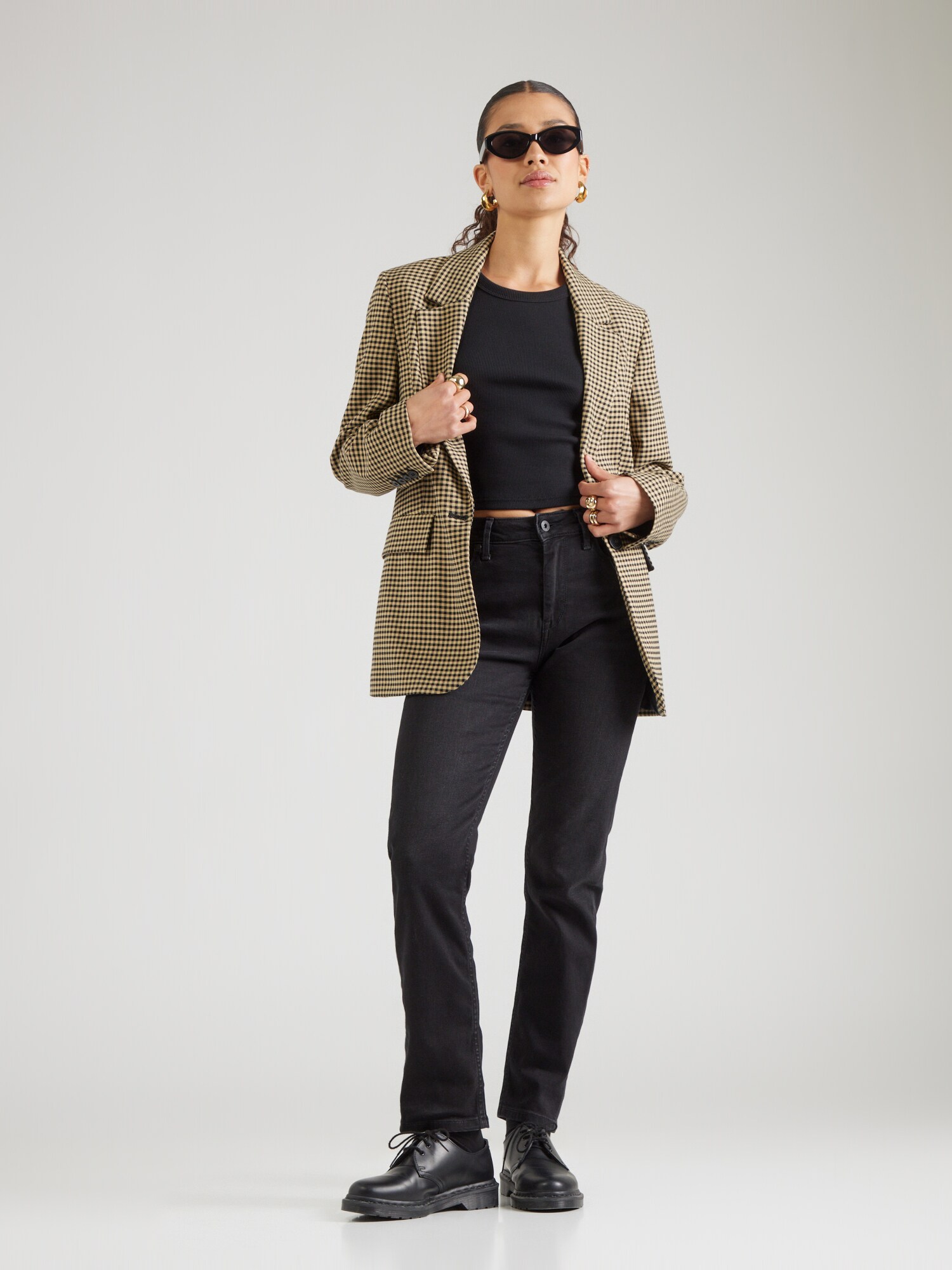 Pepe Jeans Džínsy čierny denim (obrázok 3)