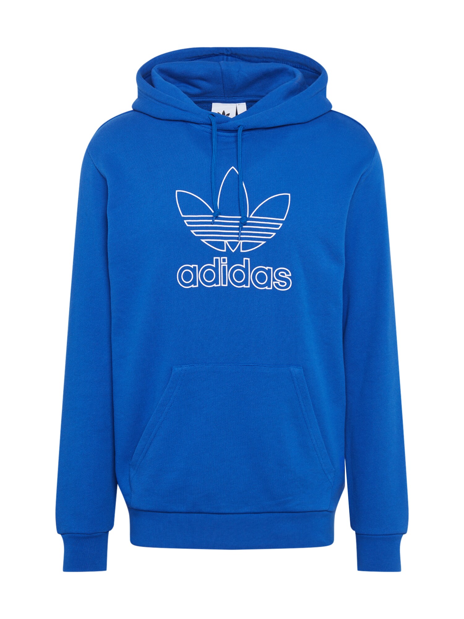 ADIDAS ORIGINALS Megztinis be užsegimo 'Outline Trefoil'  mėlyna / balta