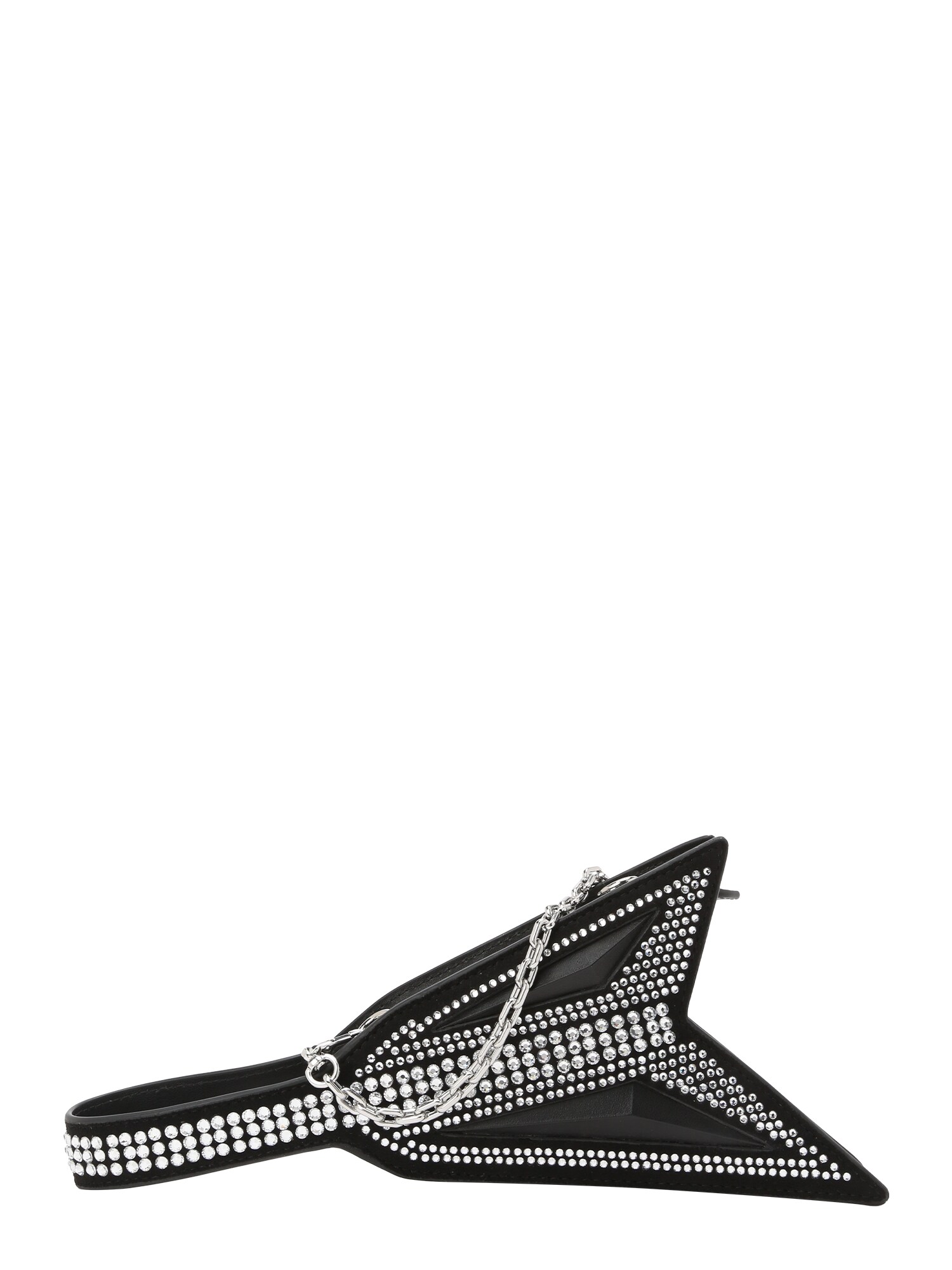 Karl Lagerfeld Clutch 'Guitar'  sort / transparent