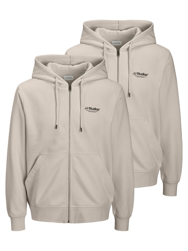 JACK & JONES Sweatjacke 'Soho' Herren Größe XXL grau