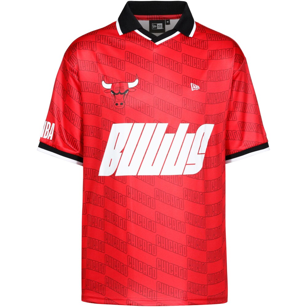 NEW ERA T-Shirt 'Chicago Bulls' Herren Größe S rot / schwarz / weiß