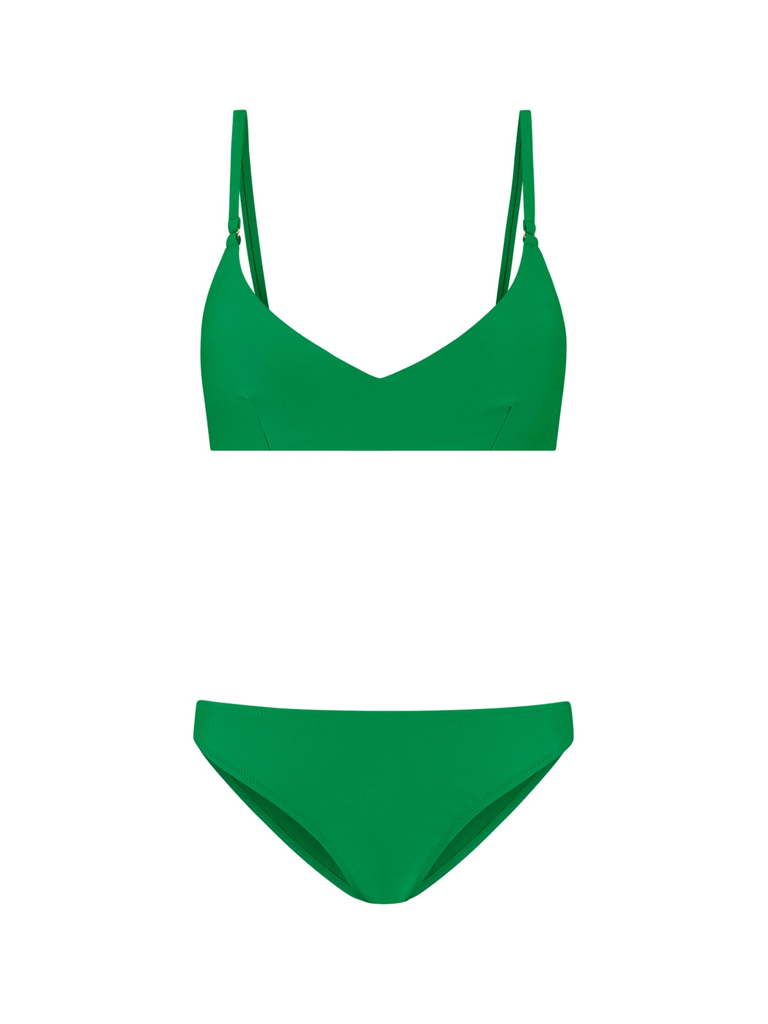 Shiwi Costum de baie două piese Lou - Scoop  verde