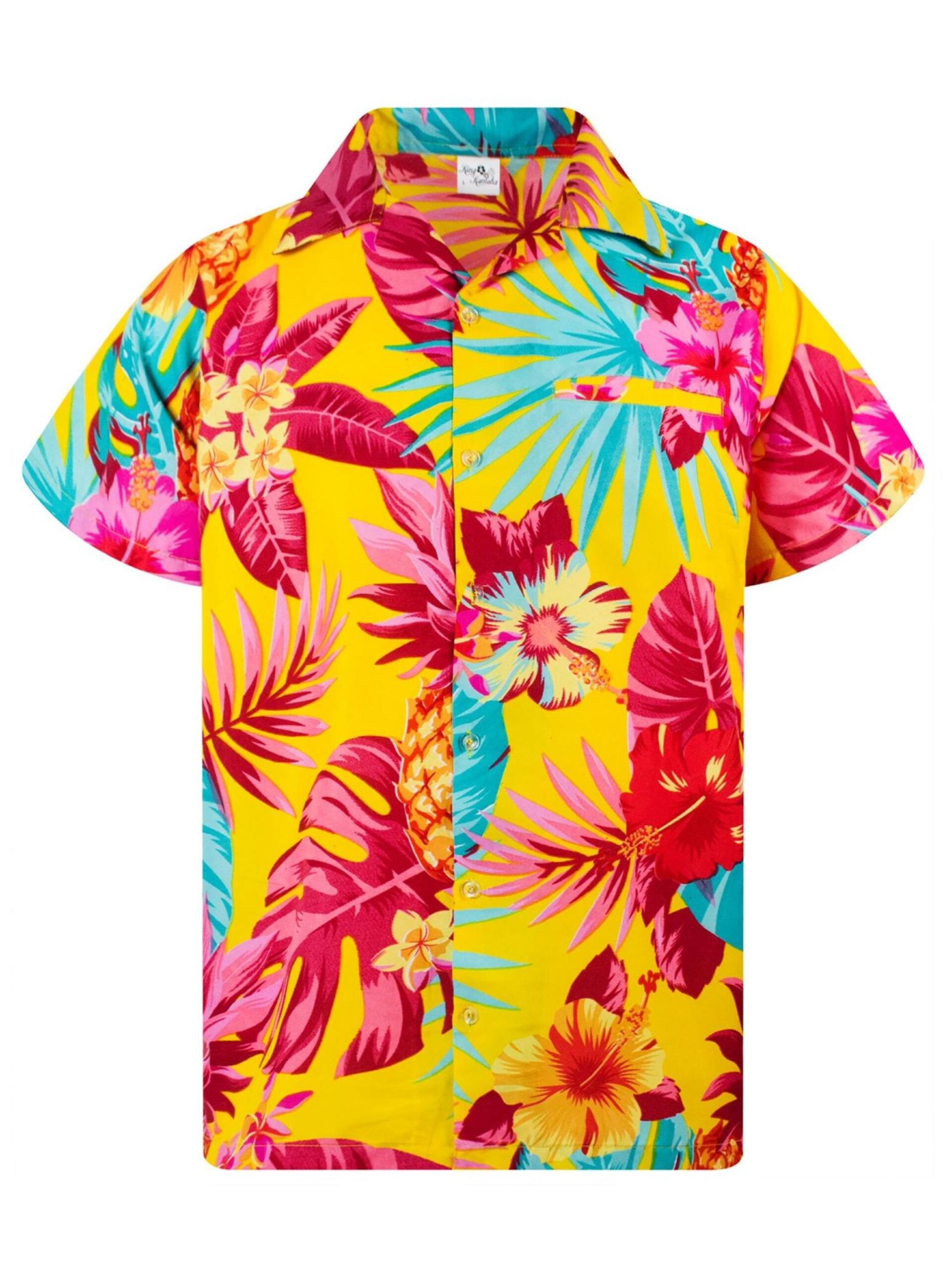 King Kameha T-shirt 'Pineapple' herr