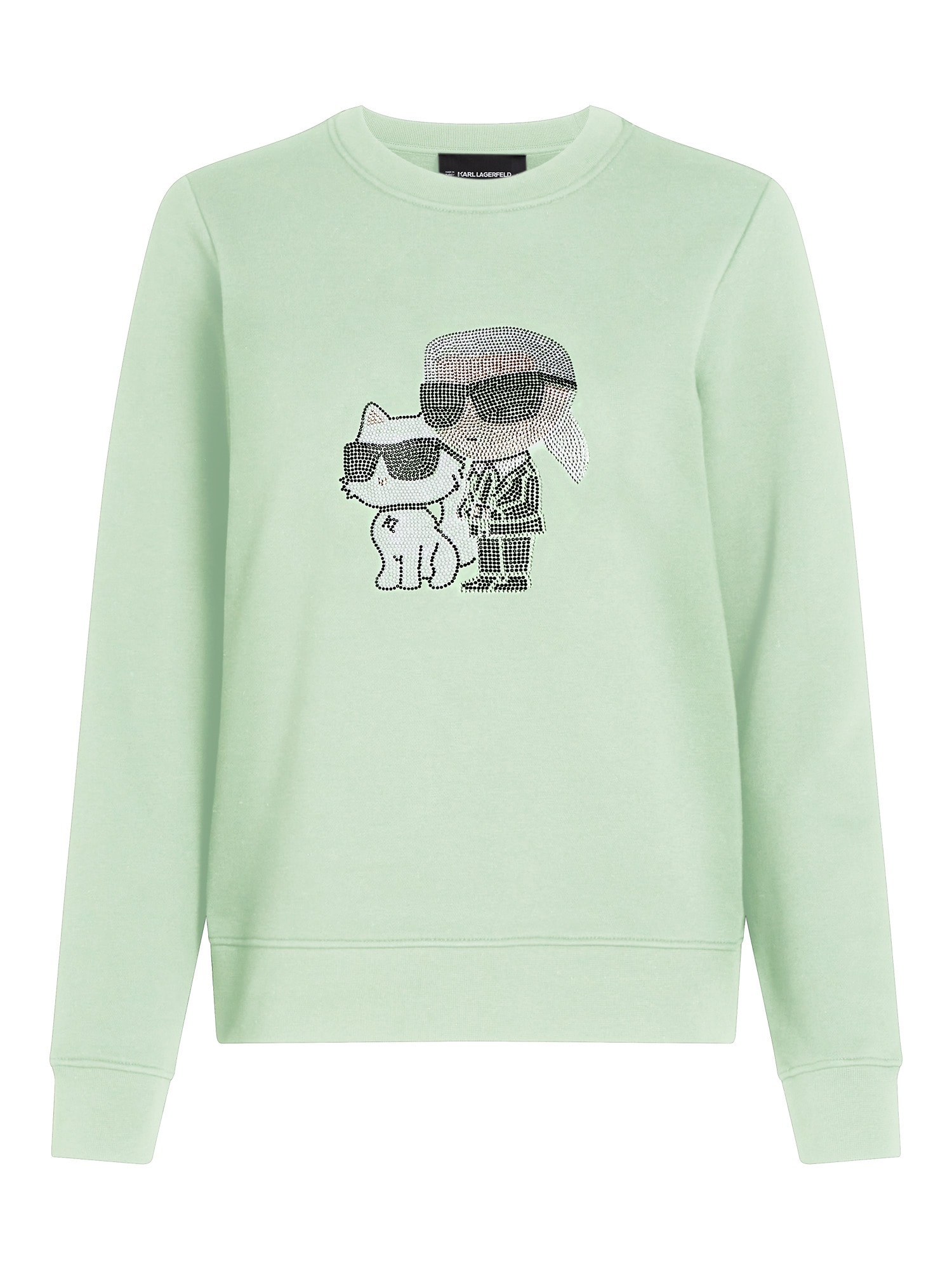Karl Lagerfeld Tréning póló  pasztellzöld / vegyes színek akciós termékkép 1
