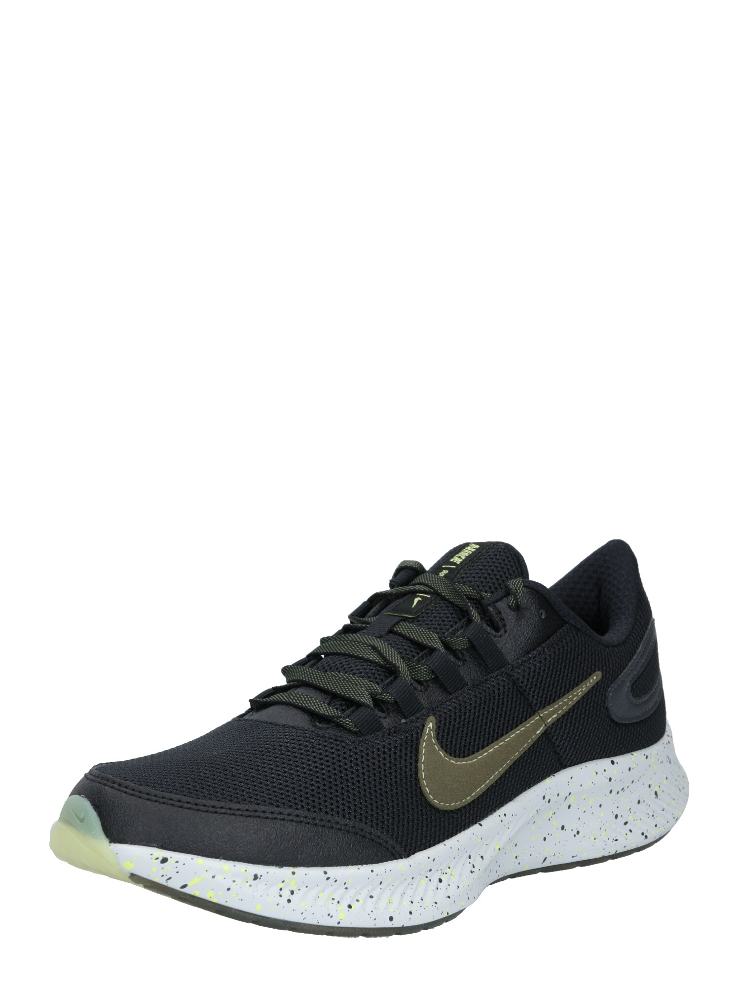 NIKE Sportiniai batai  alyvuogių spalva / juoda