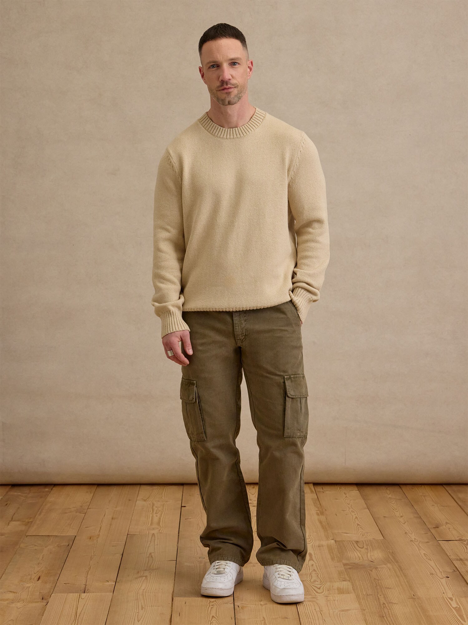 DAN FOX APPAREL Kapsáče 'Angelo' kaki (obrázok 5)