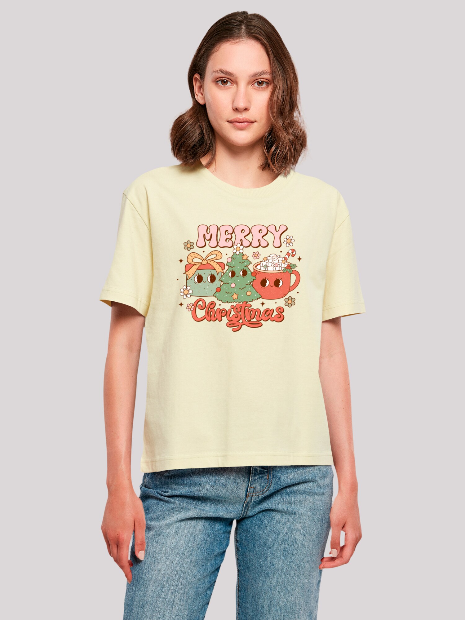 Thumbnail - F4NT4STIC Shirt Merry Christmas Cozy And Cute